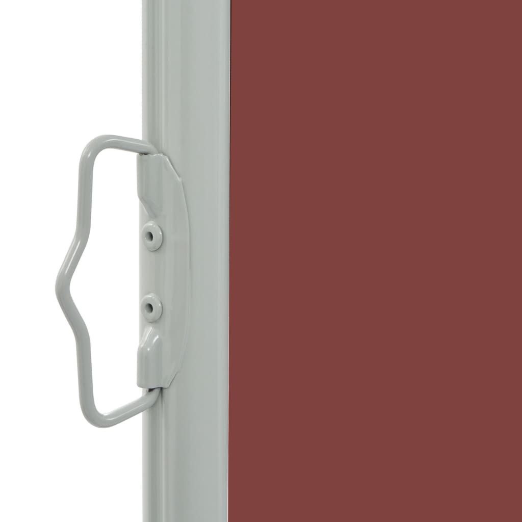 vidaXL Seitenmarkise 60 x 300 cm Ausziehbare Seitenmarkise 60x300 cm Braun