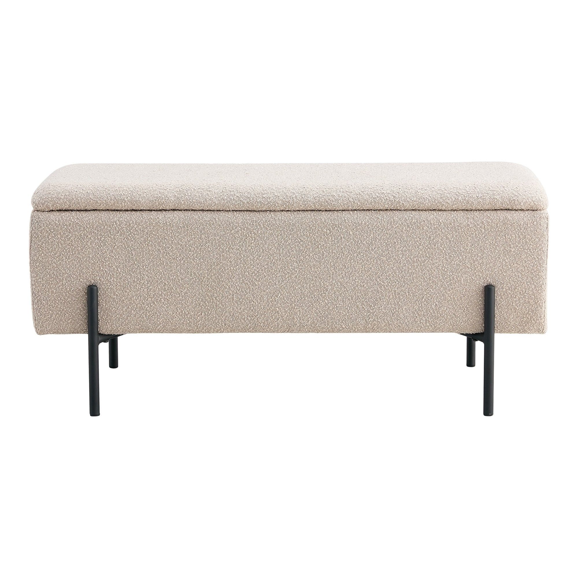 House Nordic Truhenbank Watford, in Beige, günstig online kaufen