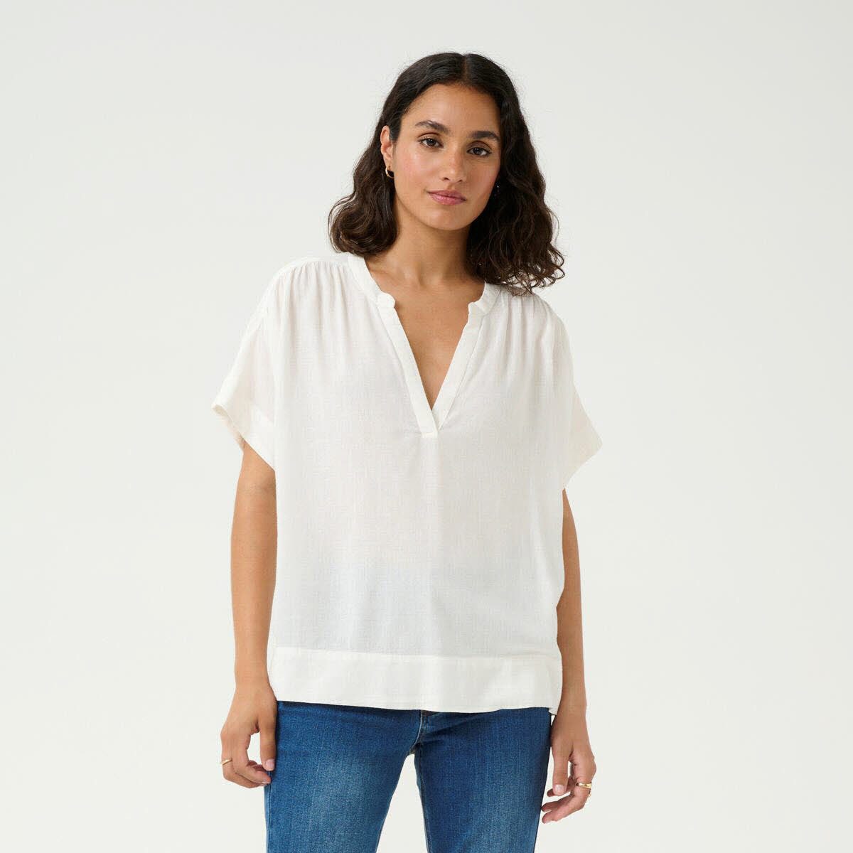 Klassische Bluse KAmilia Wing SL Blouse