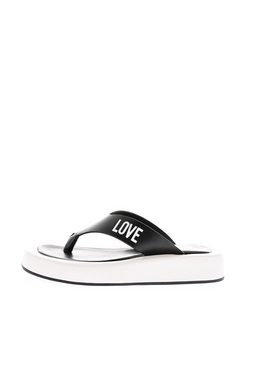 LOVE MOSCHINO Love Moschino Zehentrenner, LOVE MOSCHINO SABOTD. ROW30 Sandals Zehentrenner Logo