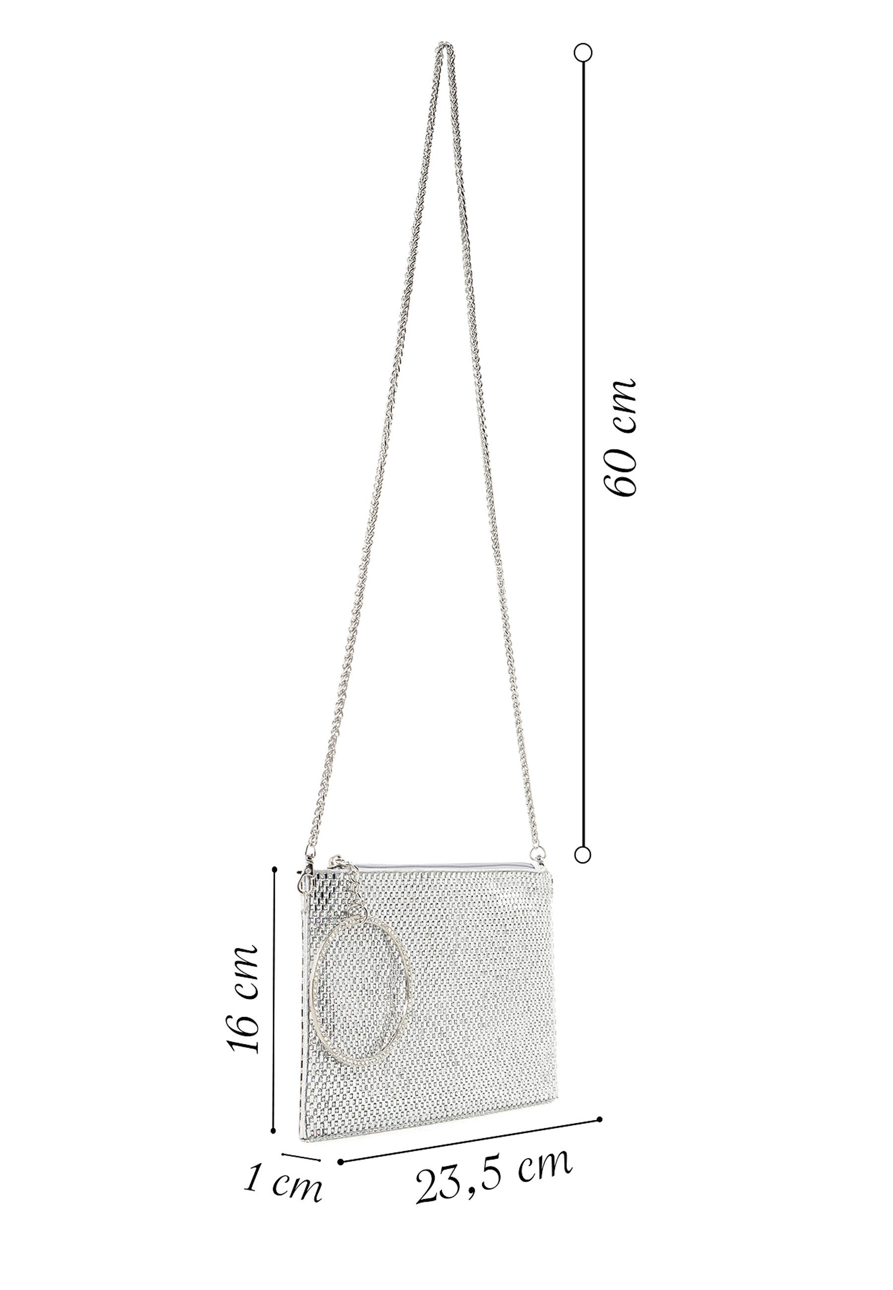 Derimod Clutch Clutch aus Kunstleder