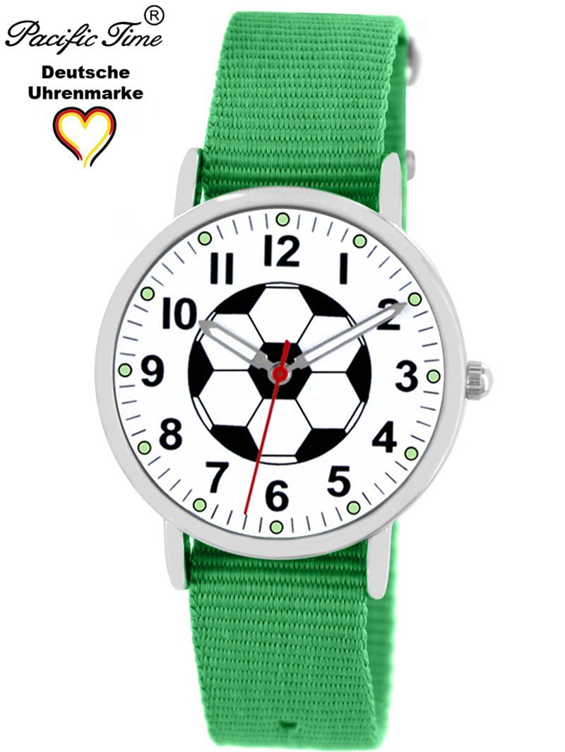 Pacific grün Mix Design Match Gratis Time Quarzuhr - Armbanduhr Wechselarmband, und Kinder Versand Fußball