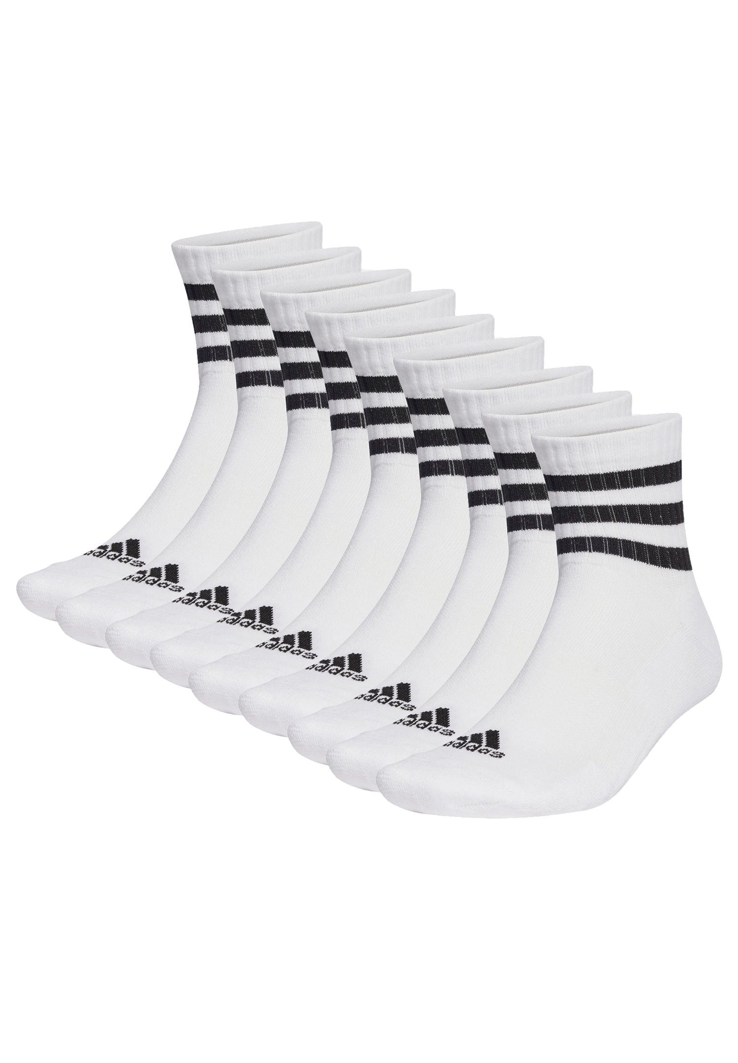 adidas Performance Socken 3S C SPW MID 9 Paar (Packung, 9-Paar, 9er-Pack)