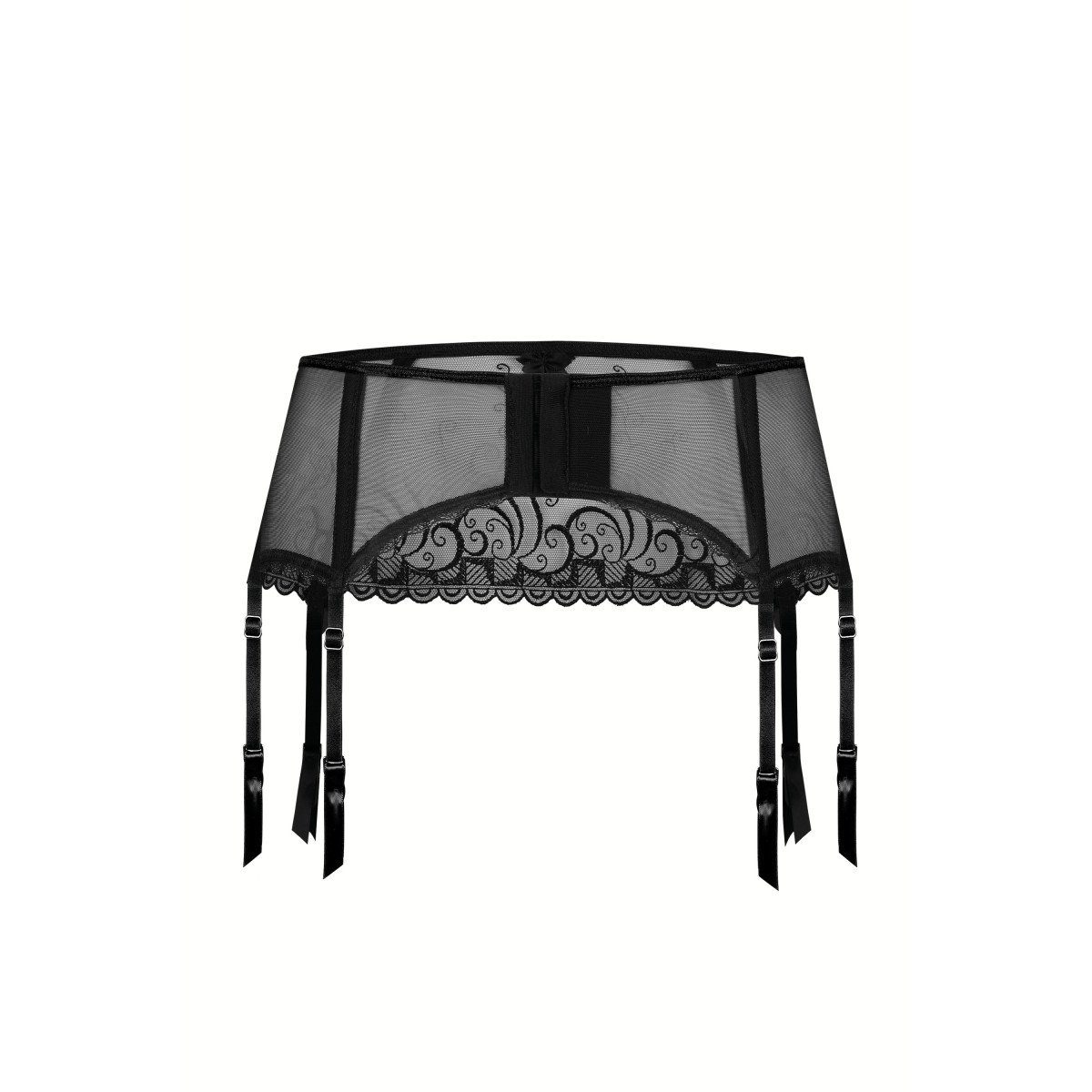 Róza Strapsgürtel Róza - RZ Anuk garter belt black - (L,M,S,XL)