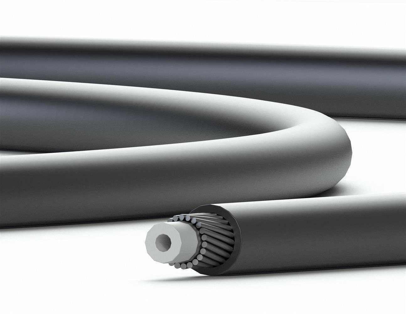 Promax Schaltzug 1 Meter Promax Schaltzughülle Teflon Fahrrad Ø 4mm Außenhülle