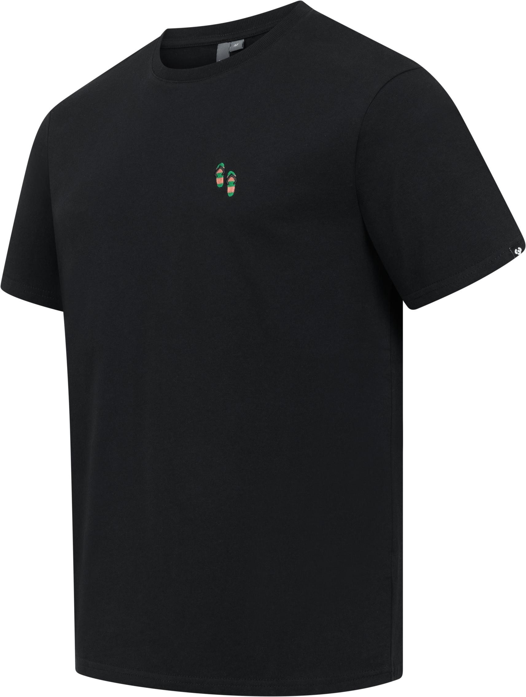 Ragwear T-Shirt Samms B Gots YOUMODO Kurzärmliges Shirt mit Beach-Slipper-Stickerei – Bild 4 von 5