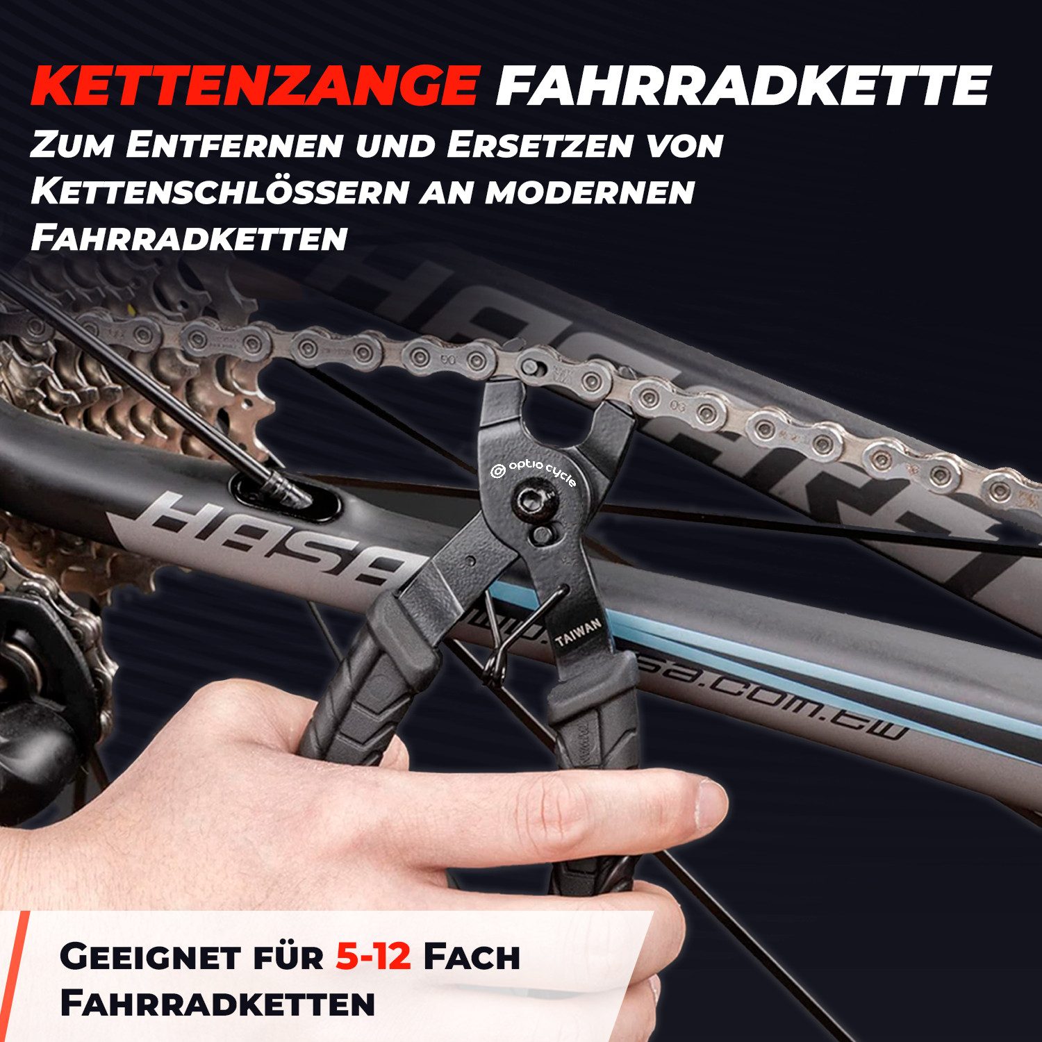 Optio Cylce Fahrradwerkzeugset Optio Cycle Kettenzange günstig online kaufen
