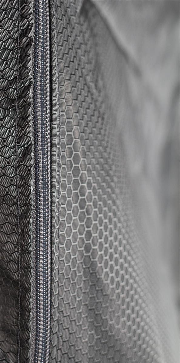 deVries Gartenmöbel-Schutzhülle Prestige Protect rund ⌀ 200 x 94 cm - dunkelgrau, UV-beständig, witterungsbeständig, atmungsaktives Polyestergewebe