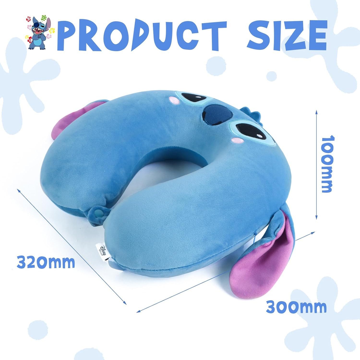 MINISO Nackenkissen Stitch Memory Foam Kompakt günstig online kaufen
