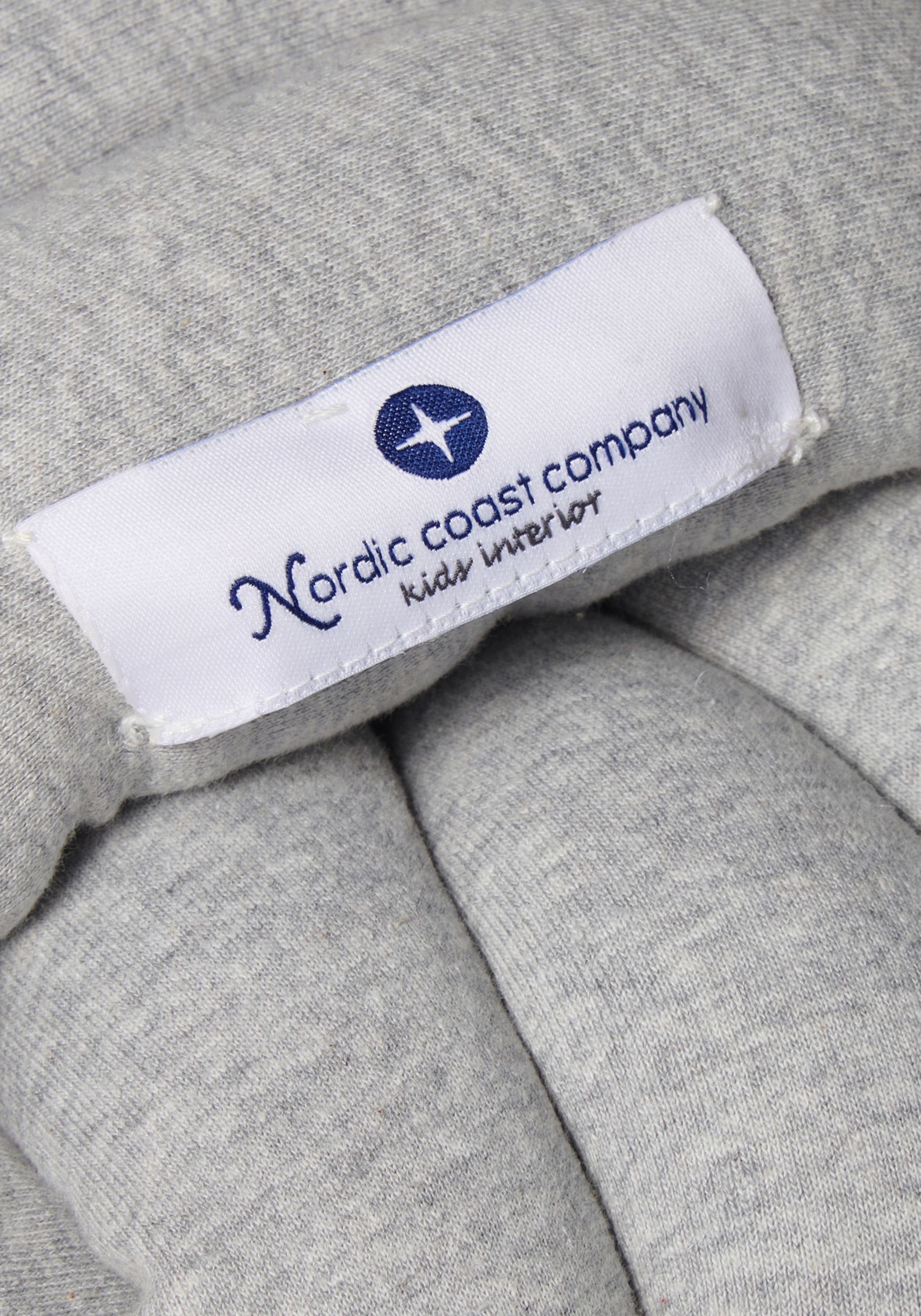 Nordic Coast Company Dekokissen, Knotenkissen geflochten Kissen Dekokissen günstig online kaufen