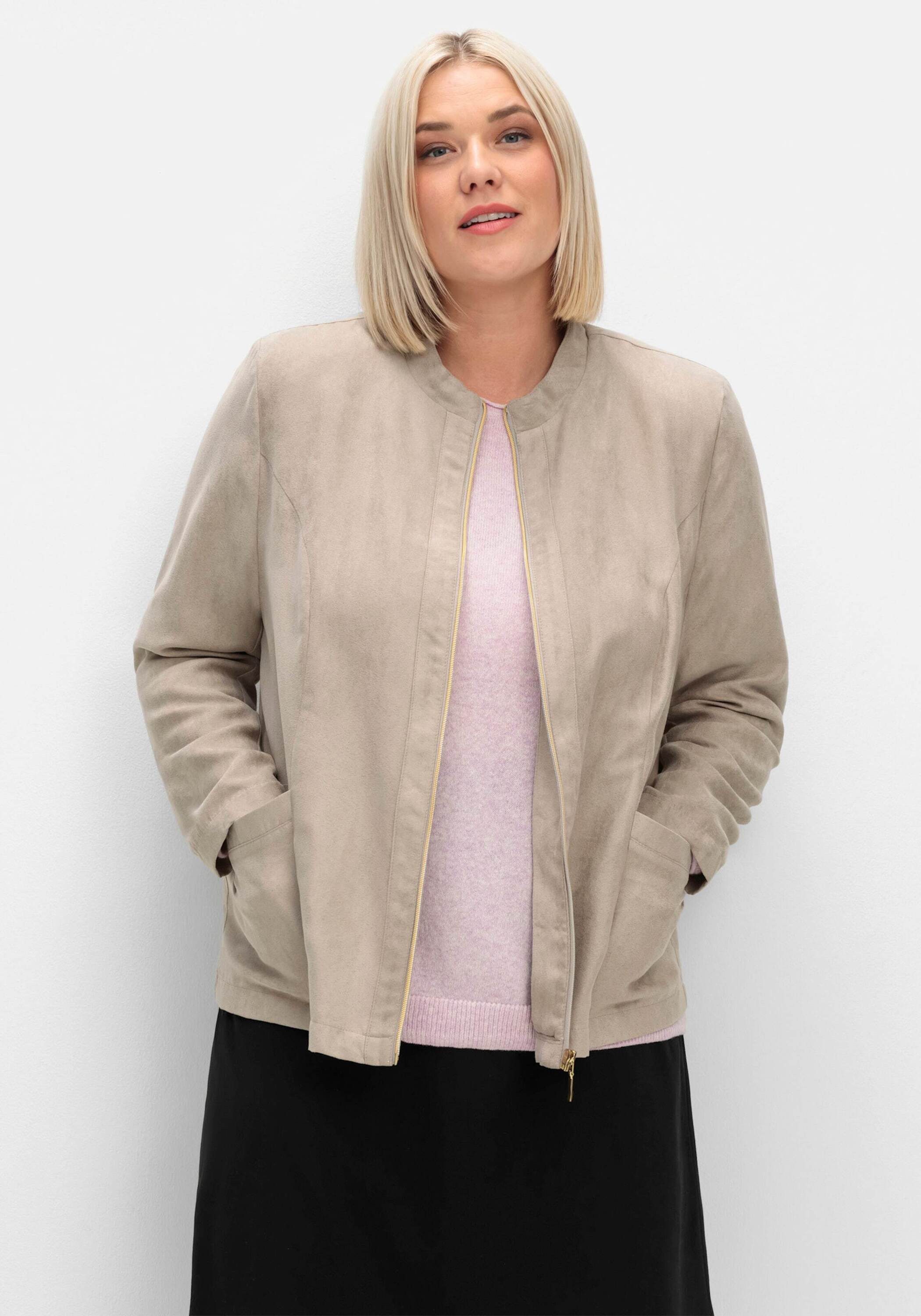 Sieh an! Blusenblazer Blazer Langarm