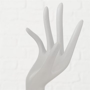 BOLTZE Schmuckständer Hand, in Weiß, für Ketten, Ringe, Armbänder
