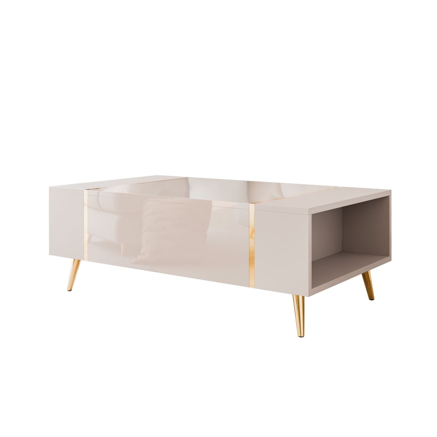 ALLHOUSE24 Couchtisch DIAMANT 104 cm Breite günstig online kaufen