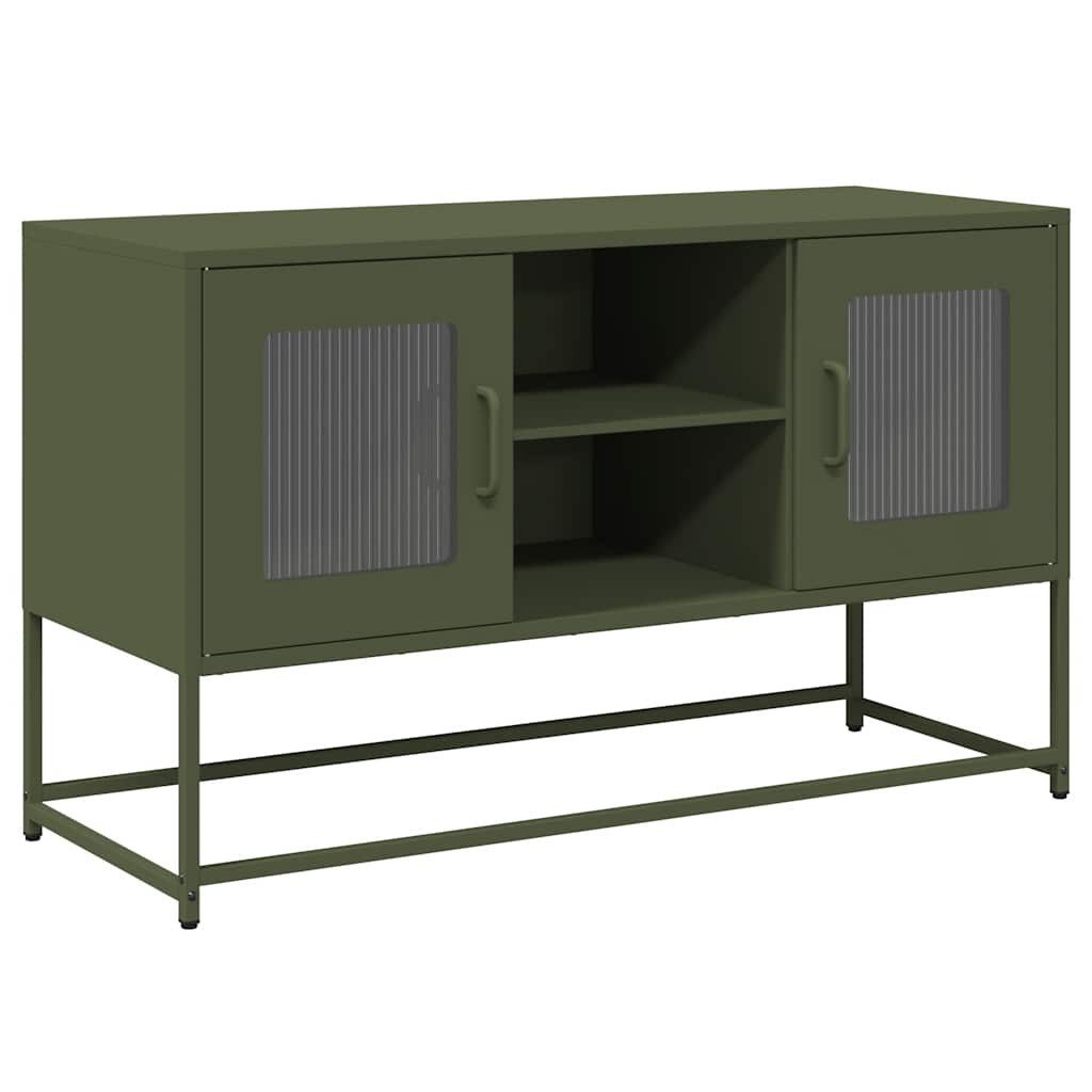 vidaXL TV-Schrank TV-Schrank Olivgrün 100,5x39x60,5 cm günstig online kaufen