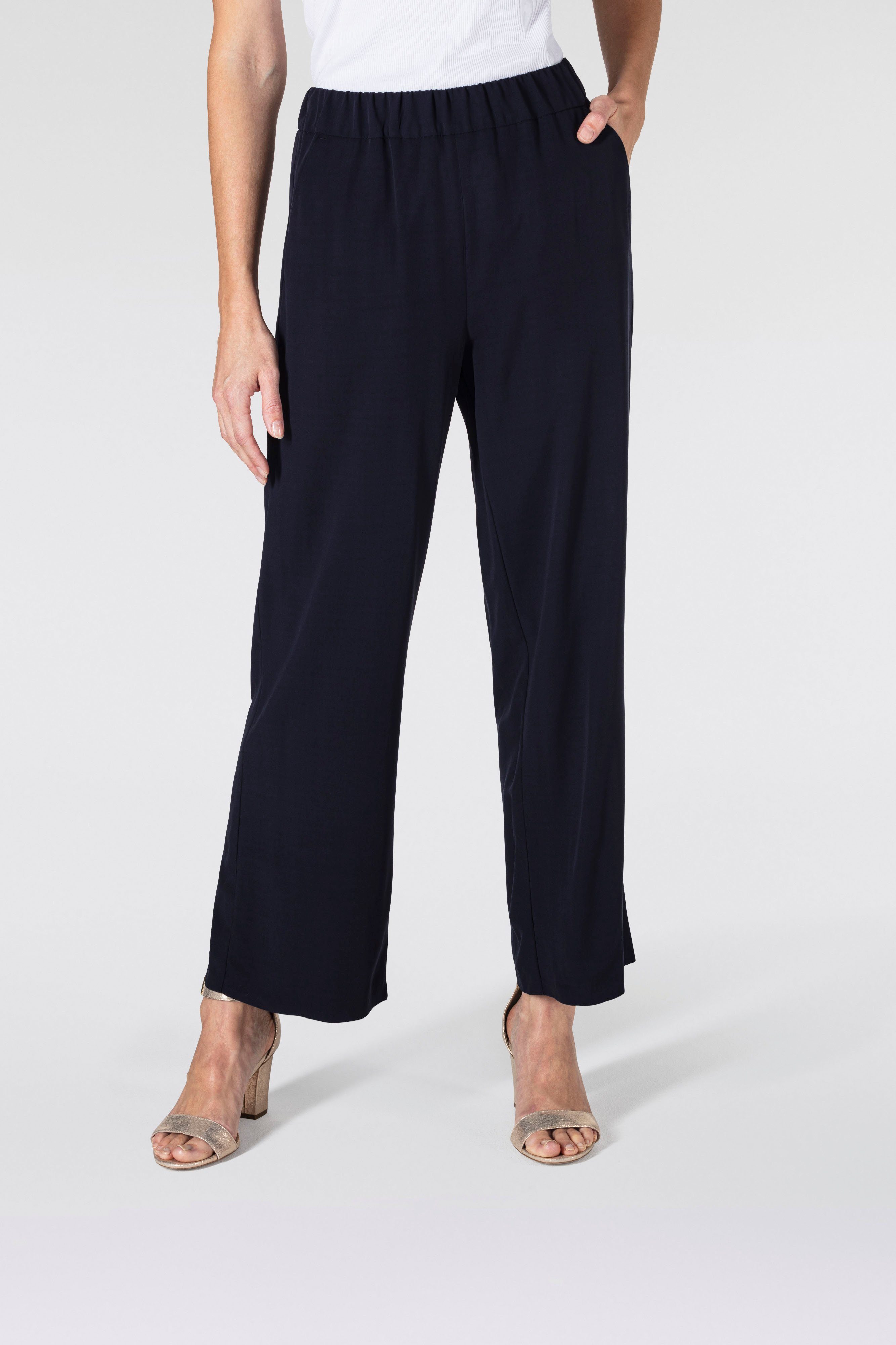 MAC 3/4-Hose CHIARA CROPPED mit weitem, günstig online kaufen