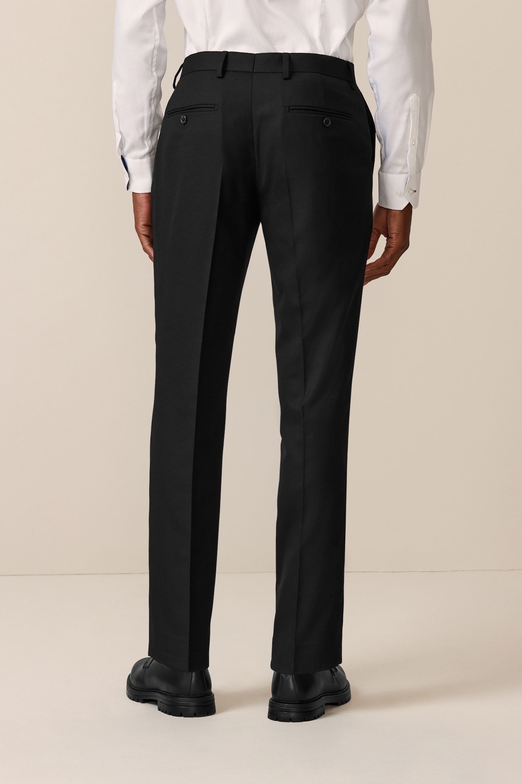 Next Anzughose Strukturierter Anzug: Slim Fit Hose (1-tlg) günstig online kaufen