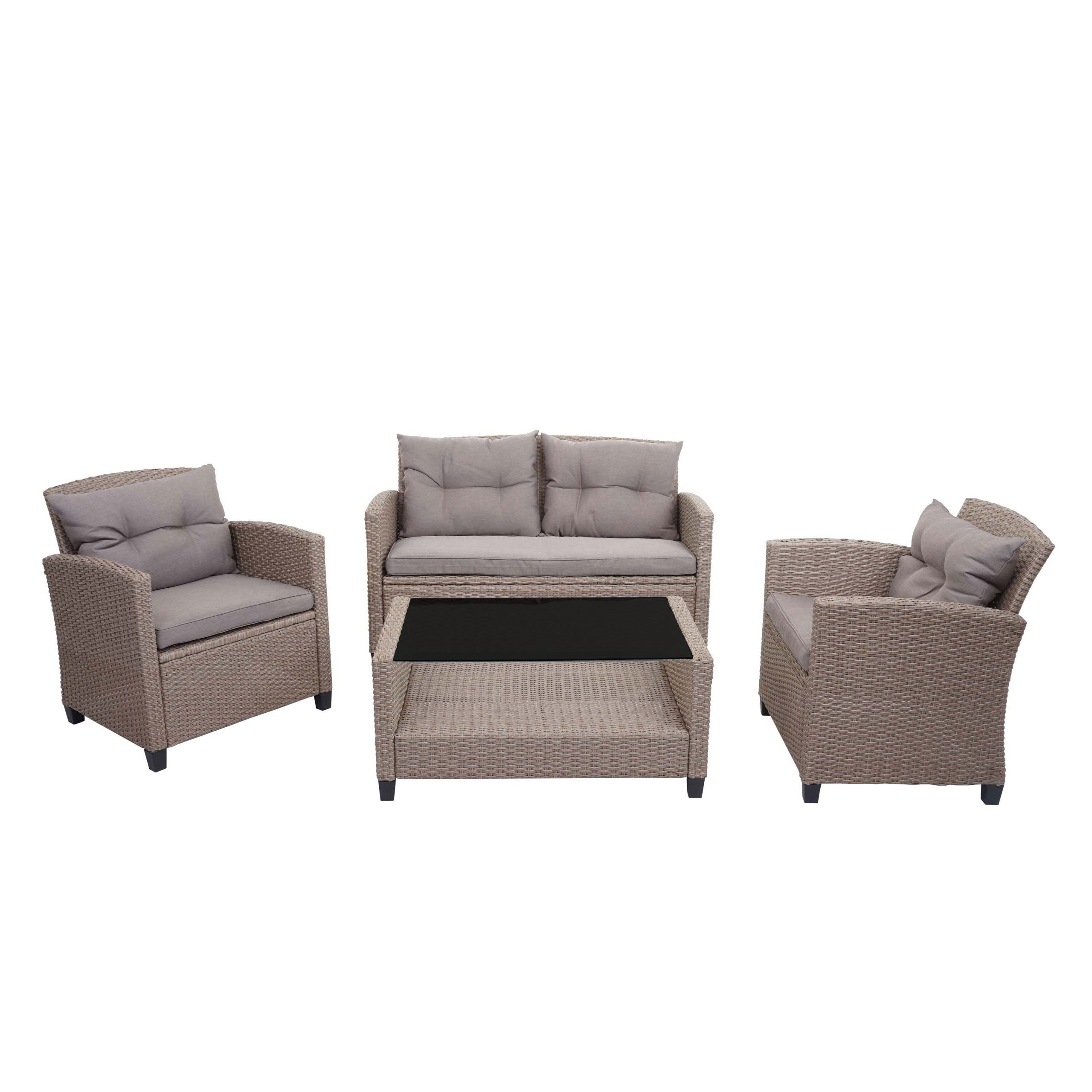 MCW Polstergarnitur MCW-F10, (4-tlg), Garten, inklusive günstig online kaufen