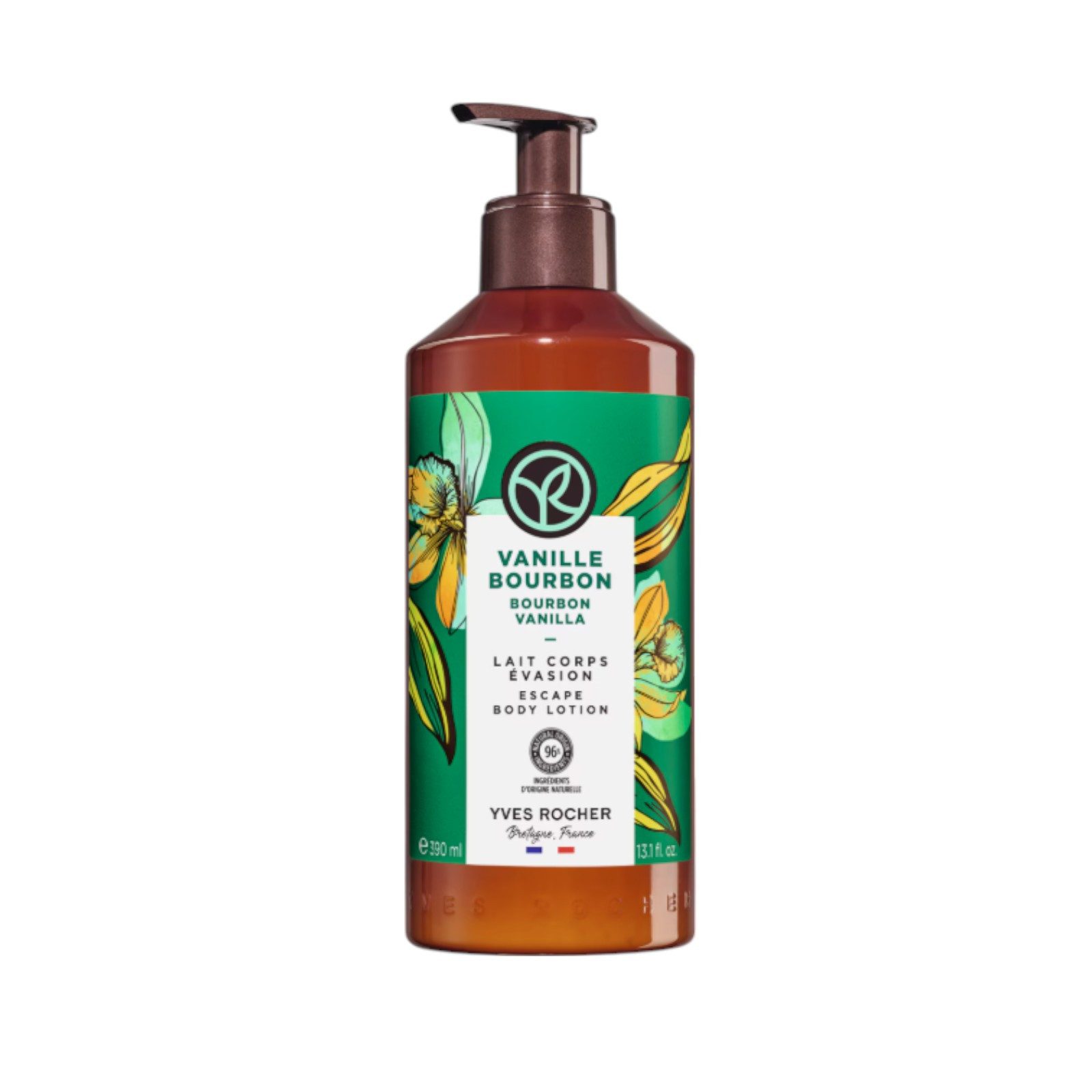 Yves Rocher Bodylotion Yves Rocher Bourbon-Vanille Körpermilch 390ml