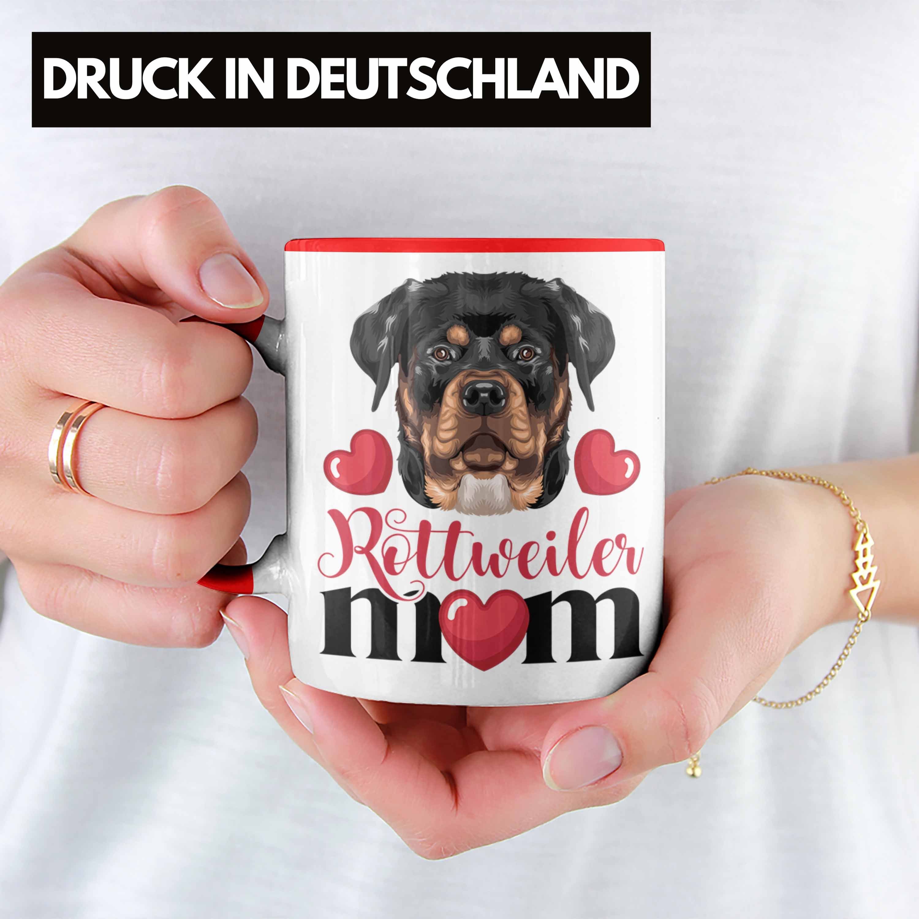 Tasse Rottweiler Mom Lustiger Mama Tasse Spruch Geschenk Trendation Geschenkid Besitzer