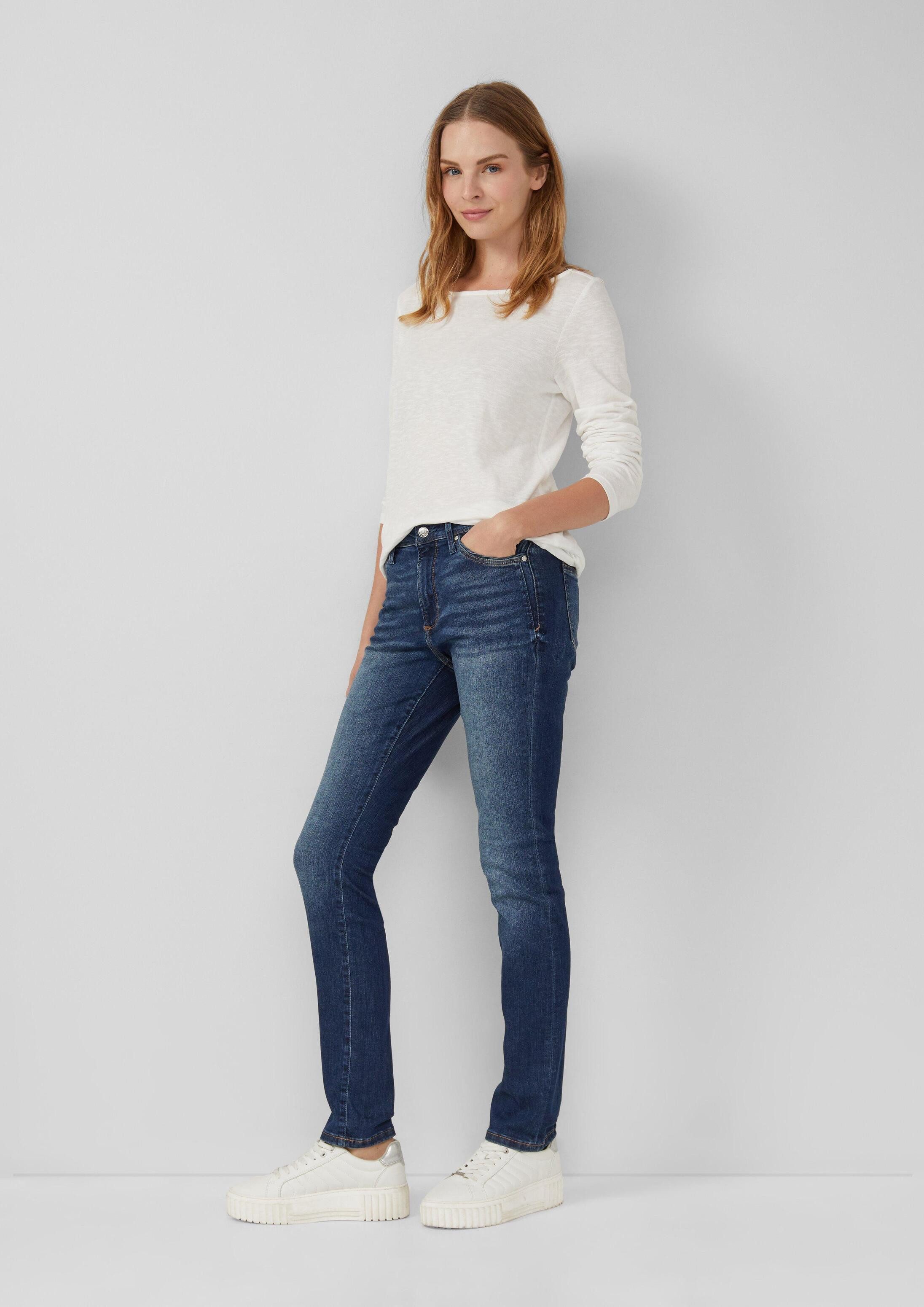 s.Oliver Slim-fit-Jeans Jeans-Hose BETSY Jeans Betsy / Mid Rise / Slim Fit – Bild 5 von 5