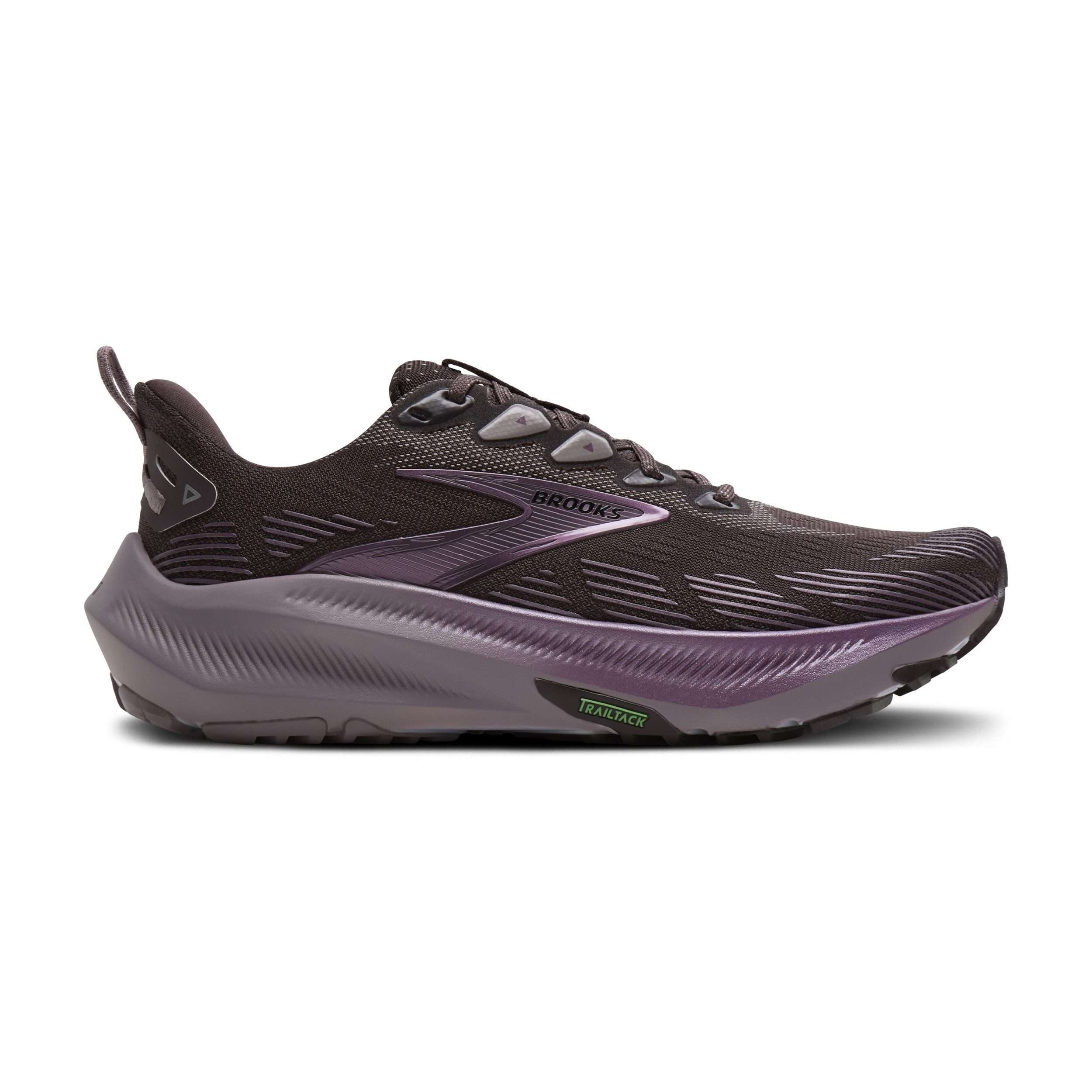 Brooks Ghost Trail Damen Trailrunningschuh Raisin/Purple/Metallic Laufschuh