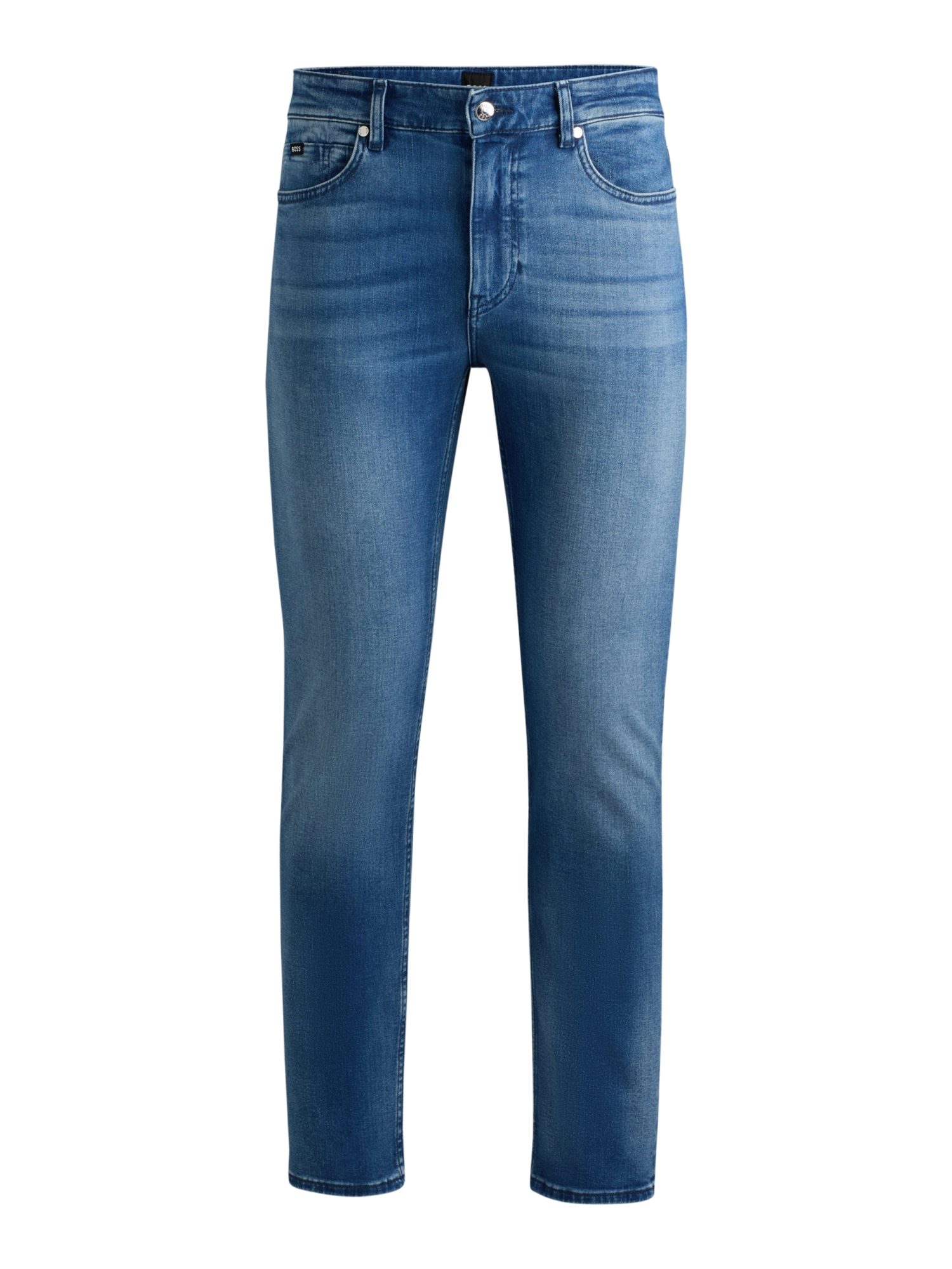 BOSS 5-Pocket-Jeans BOSS Men Black blau,Casual,Baumwolle,Unifarben,Slim Fit,Mittel