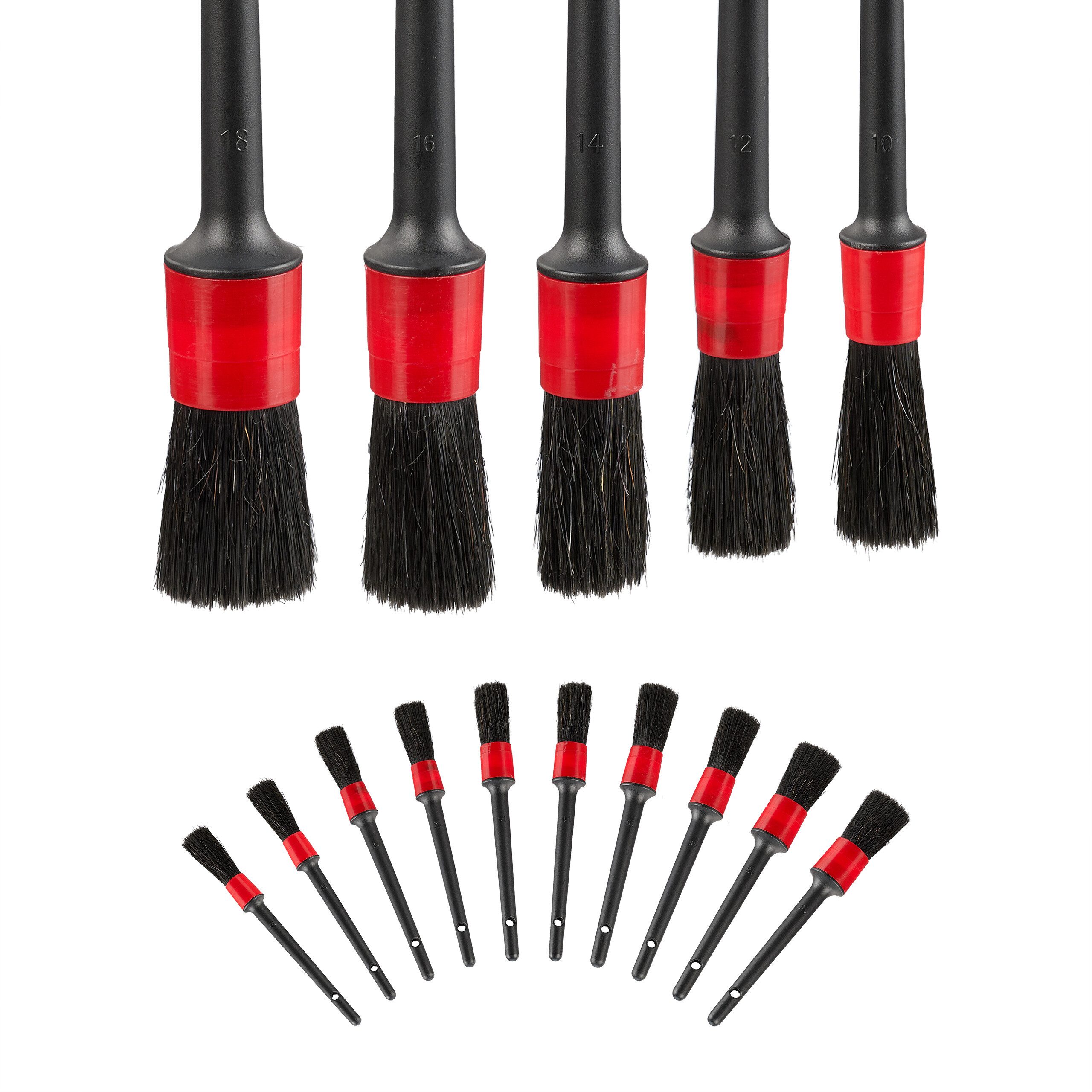 Autowaschbürste Detailing Pinsel 15er Set