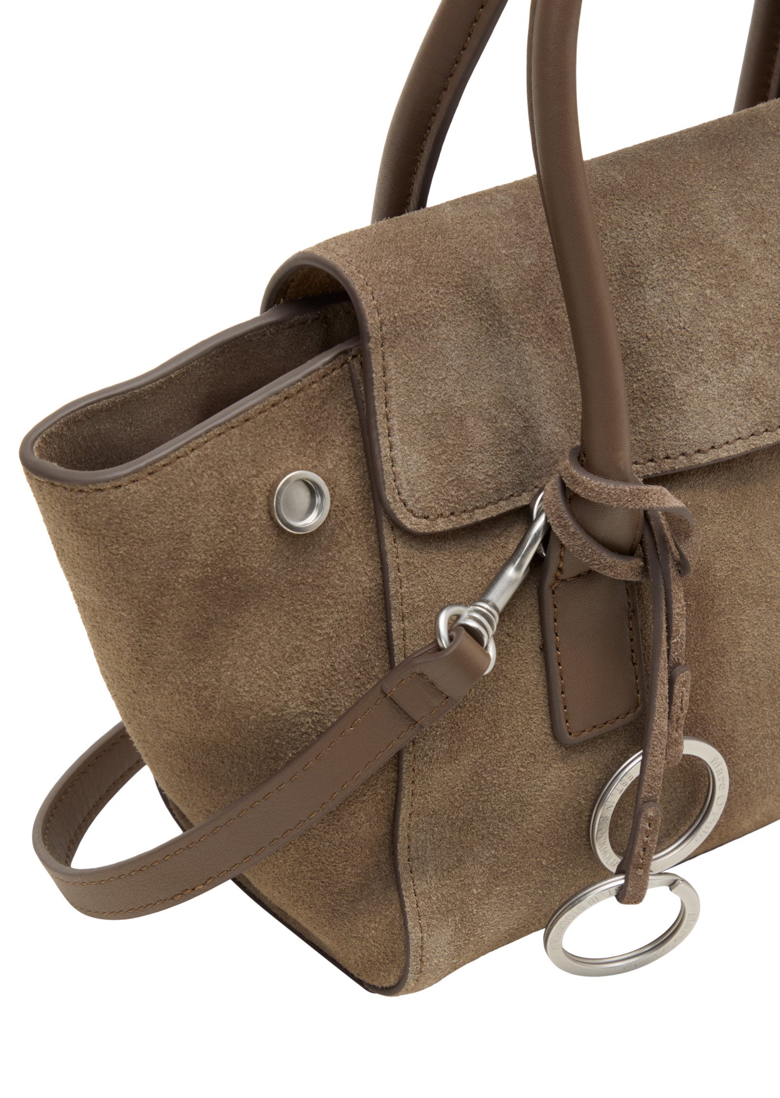Marc O'Polo Shopper aus weichem Veloursleder – Bild 3 von 5