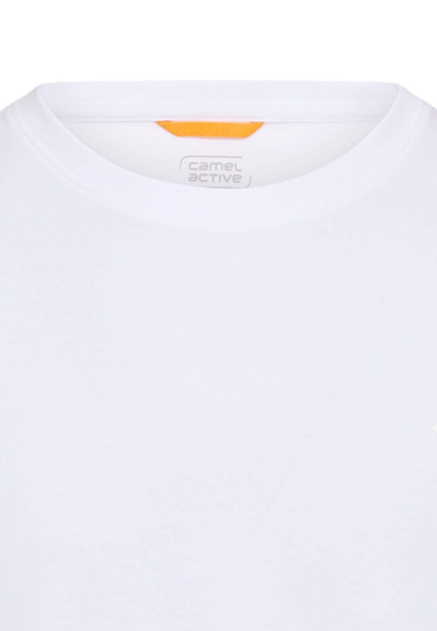 camel active T-Shirt mit Logo-Stickerei