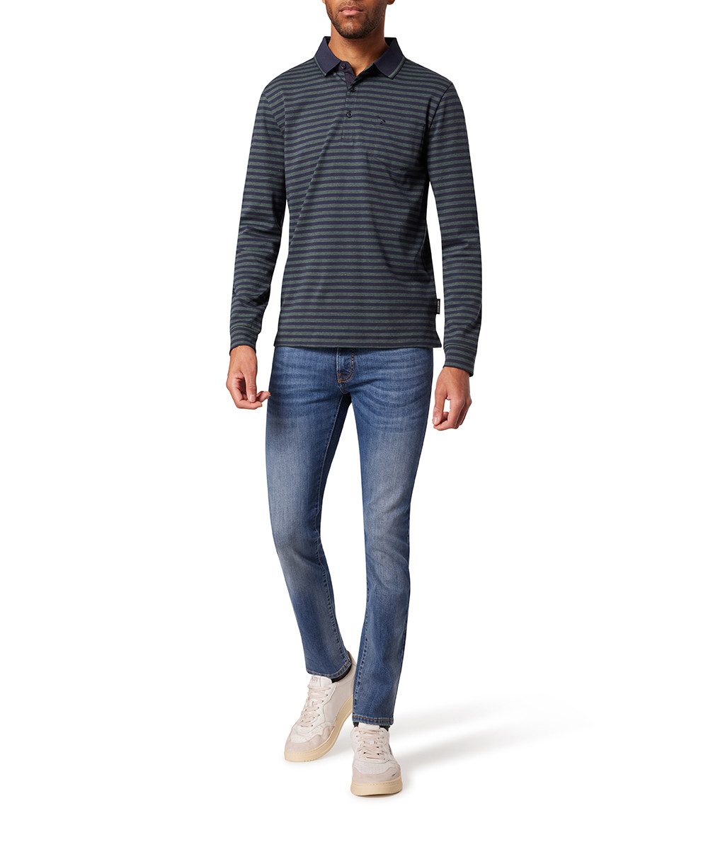 Pierre Cardin Langarm-Poloshirt 1/1 PoloKN super softe Jersey-Baumwolle – Bild 3 von 5