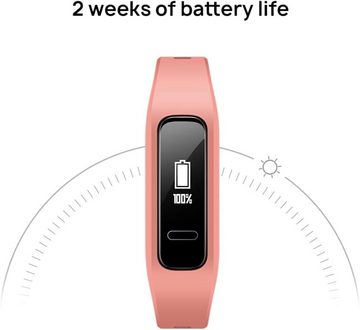 Huawei Professionelle Laufbegleitung Smartwatch (0,5 Zoll, Android iOS), Leistung Tracker, PMOLED Schwarz-Weiß-Display mit Touchscreen Mineral