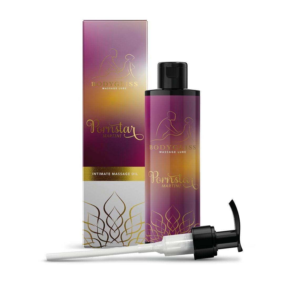Massageöl BodyGliss Massageöl und Gleitmittel in 1 Pornstar Martini - 150 ml