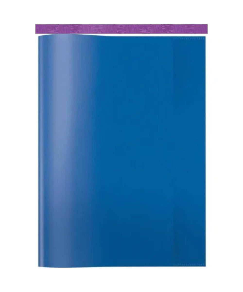 HERMA Schulheft Herma Heftumschla A4, blau-transparent, aus Polypropylen