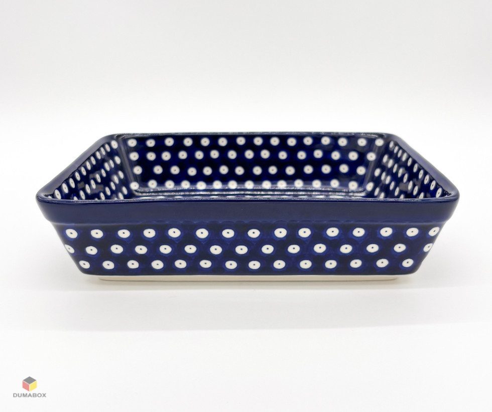 Ceramika Artystyczna Bolesławiec Backform Handgemachte Ofenform aus Bunzlauer Keramik – 23x28,5cm