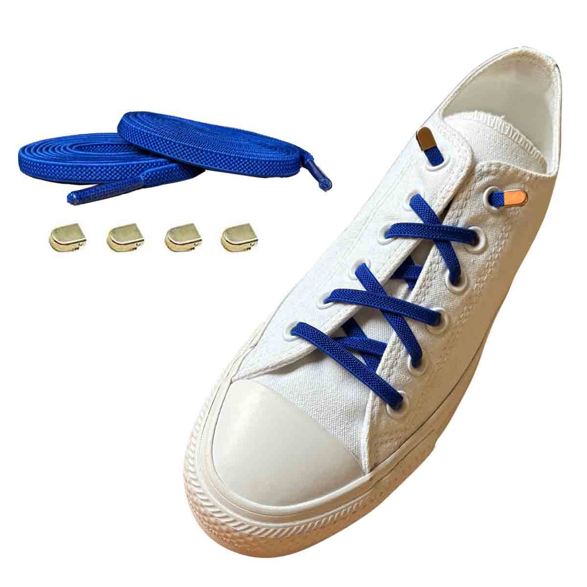 Basicwear Germany Schnürsenkel Elastische Schnürsenkel mit Clips