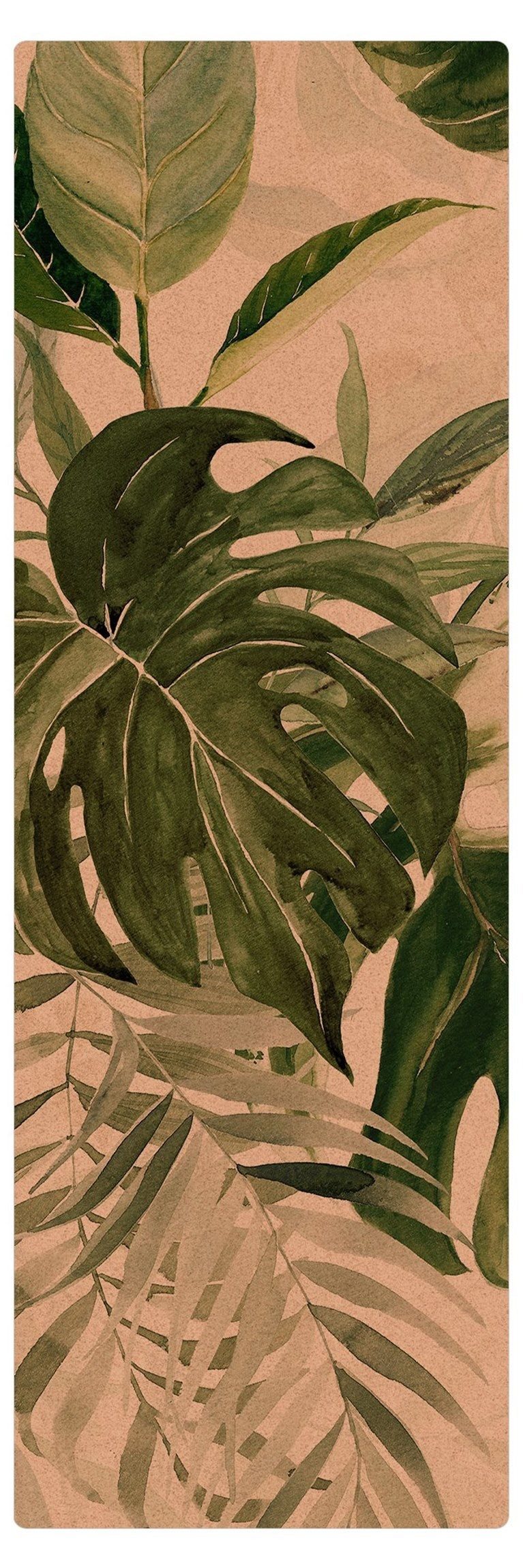 Bilderdepot24 Läufer Teppich Kork Flur Küche Tropical funktional lang modern funktional