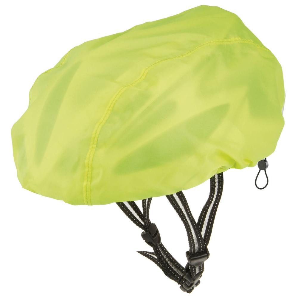 M-Wave Fahrradhelm M-WAVE Peter Helmüberzug - wasserabweisender Helmregenschutz mit Refle