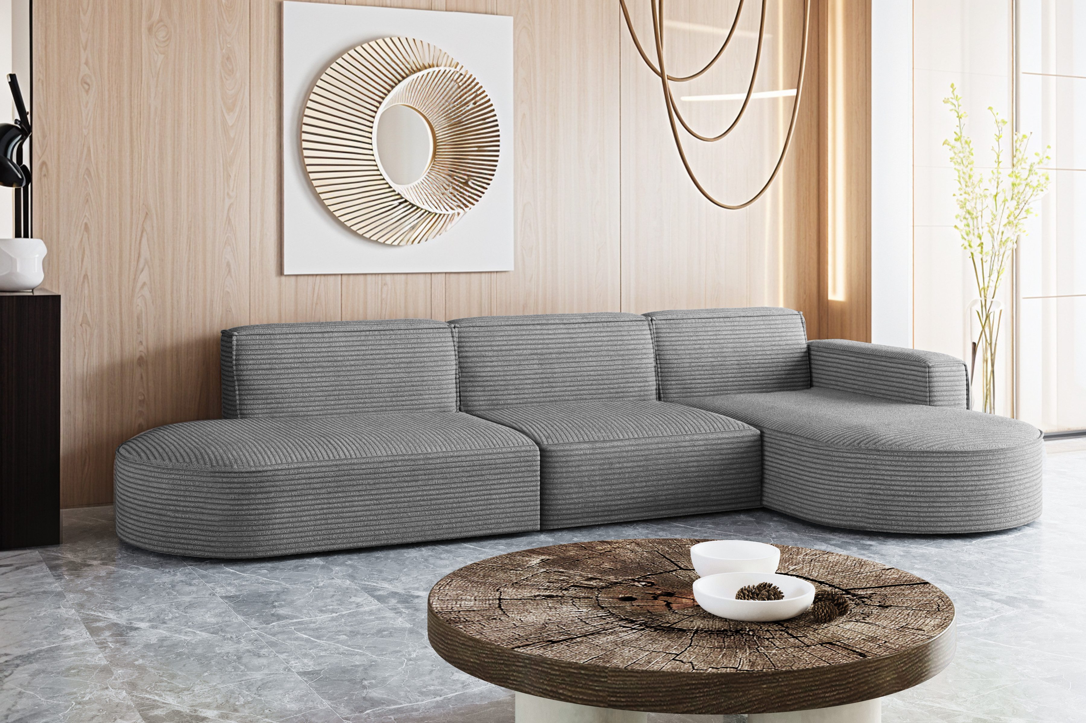 Kaiser Möbel Ecksofa Designer, Sofa L günstig online kaufen