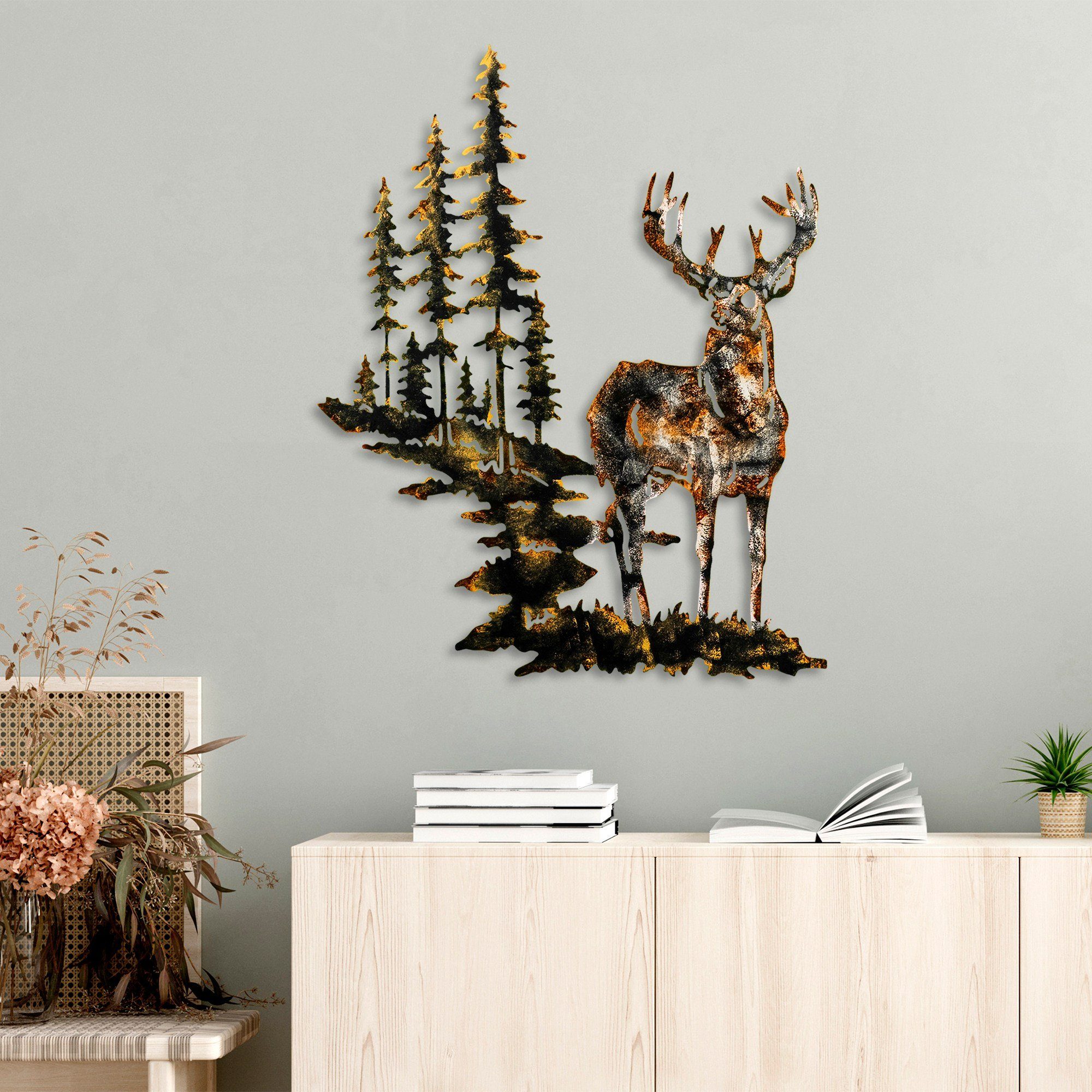 Wallity Wanddekoobjekt 100% METAL (Thickness: 1,5 günstig online kaufen