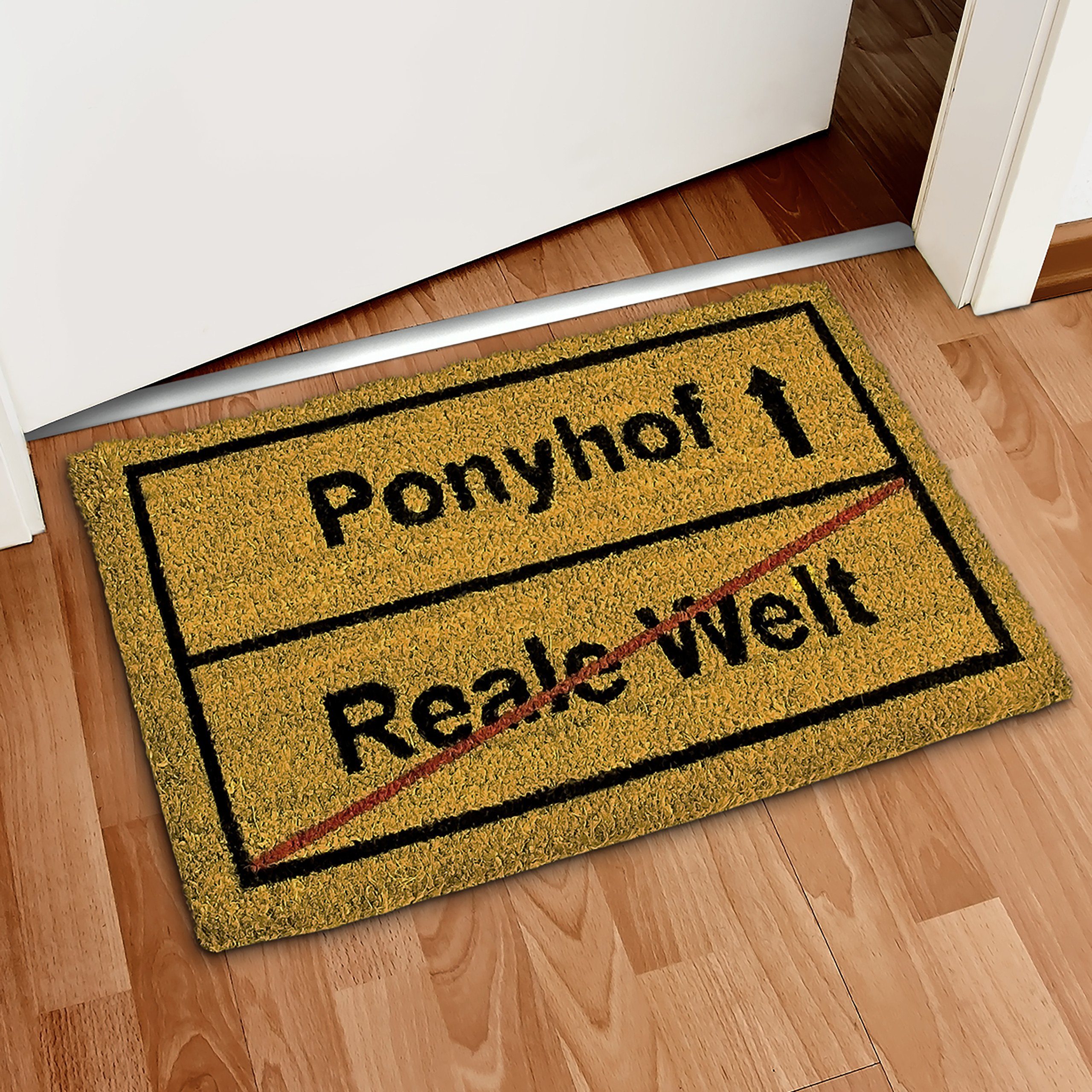 relaxdays Fußmatte 'Ponyhof' Kokos 40x60 cm, günstig online kaufen