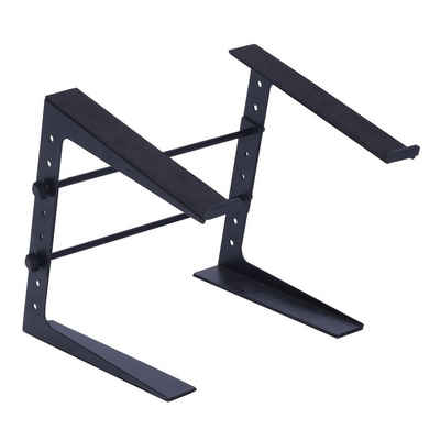 Fame Audio Laptop-Ständer, (Laptop Stand LS-1 Eco, Leichter, Portabler Laptopständer, Individuell Anpassbare Seitliche Erweiterungen, Ideal für Musiker, DJs, Techniker, Maximale Belastbarkeit 3,5 kg, Schwarz, Laptopständer, Portabler Laptopständer, Individuell anpassbarer Lapto)