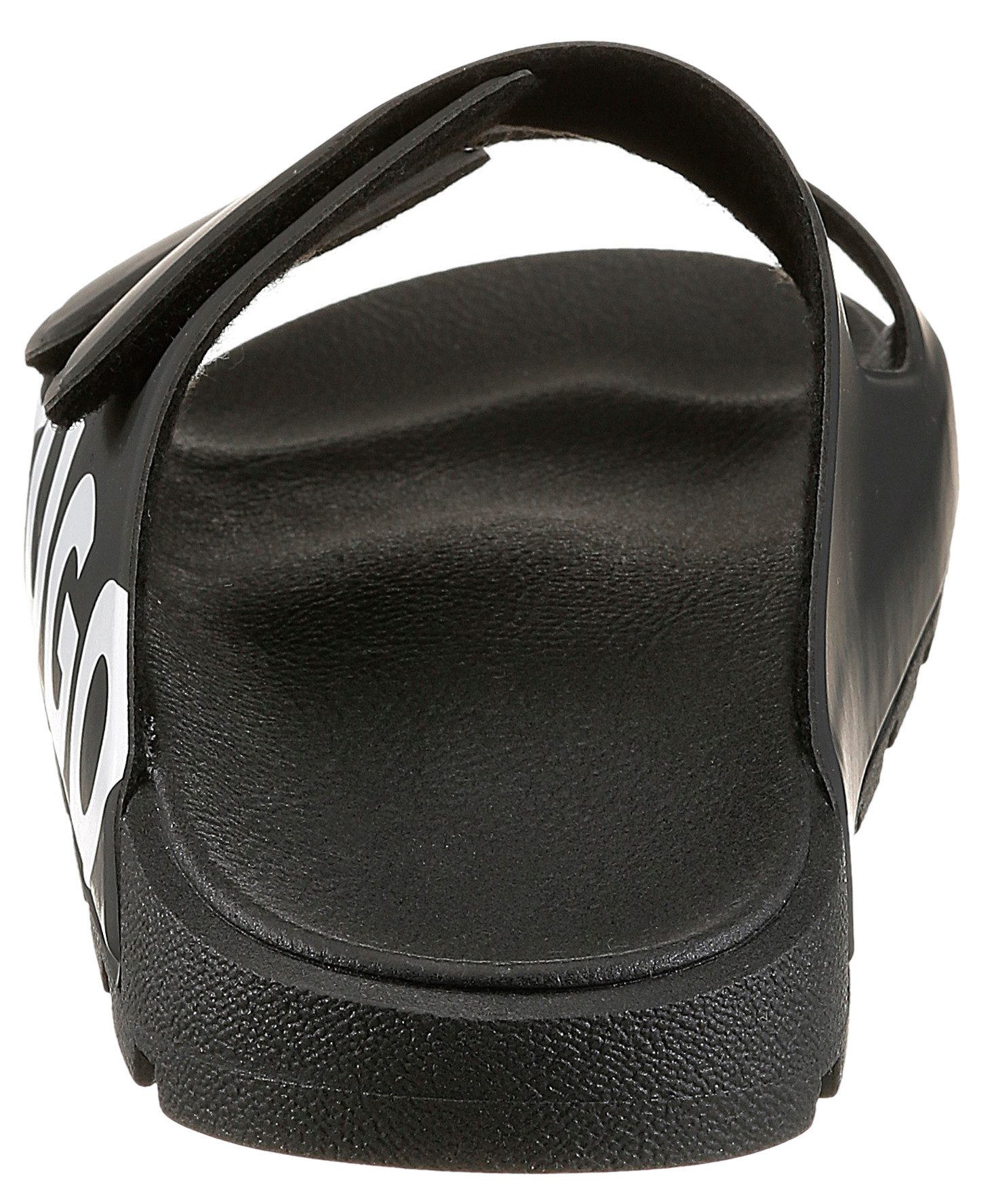 HUGO Evander_Sand Pantolette Logo Sandale, Sommerschuh, Strandschuh mit zwe günstig online kaufen