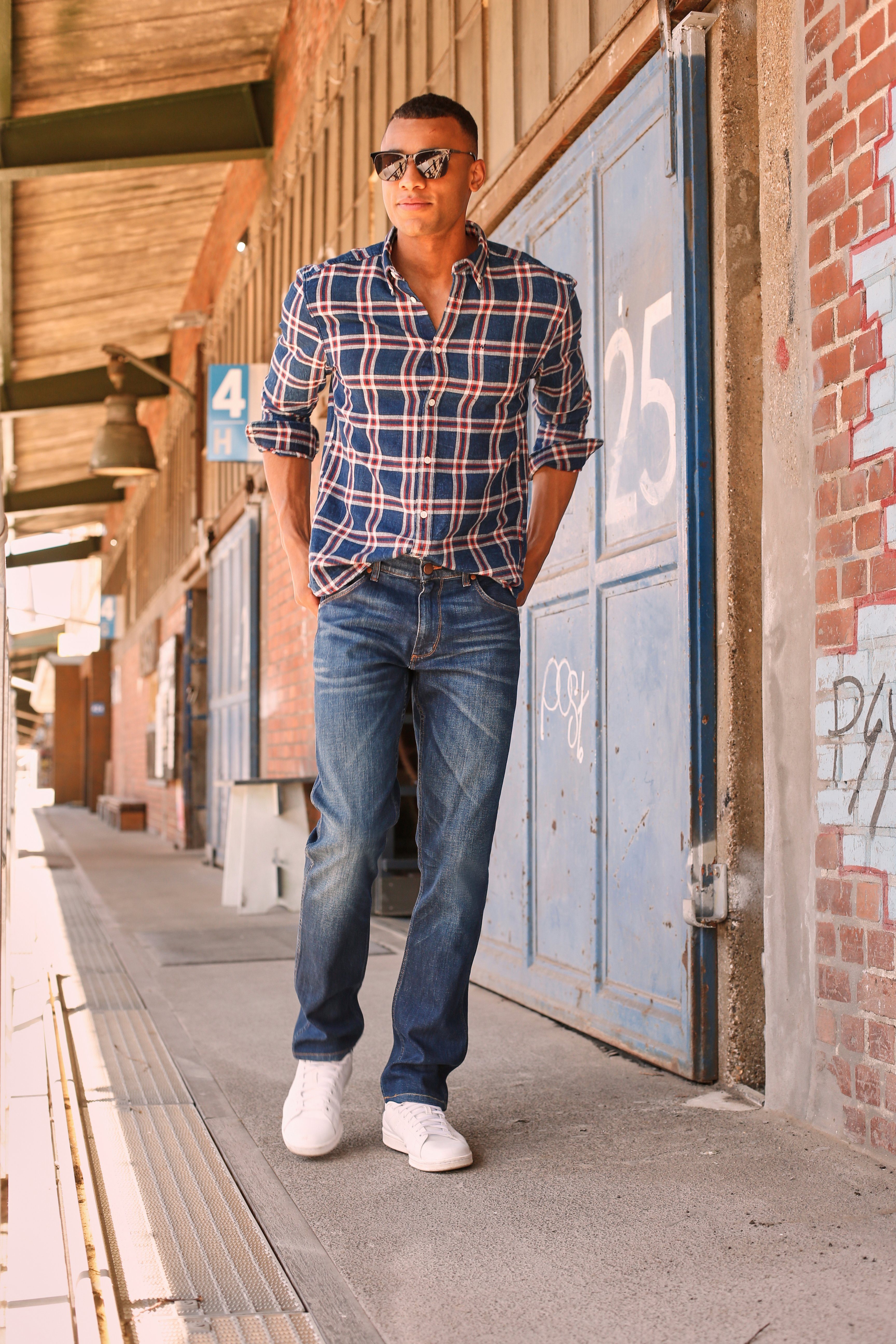 Wrangler Stretch-Jeans Greensboro Regular Straight fit