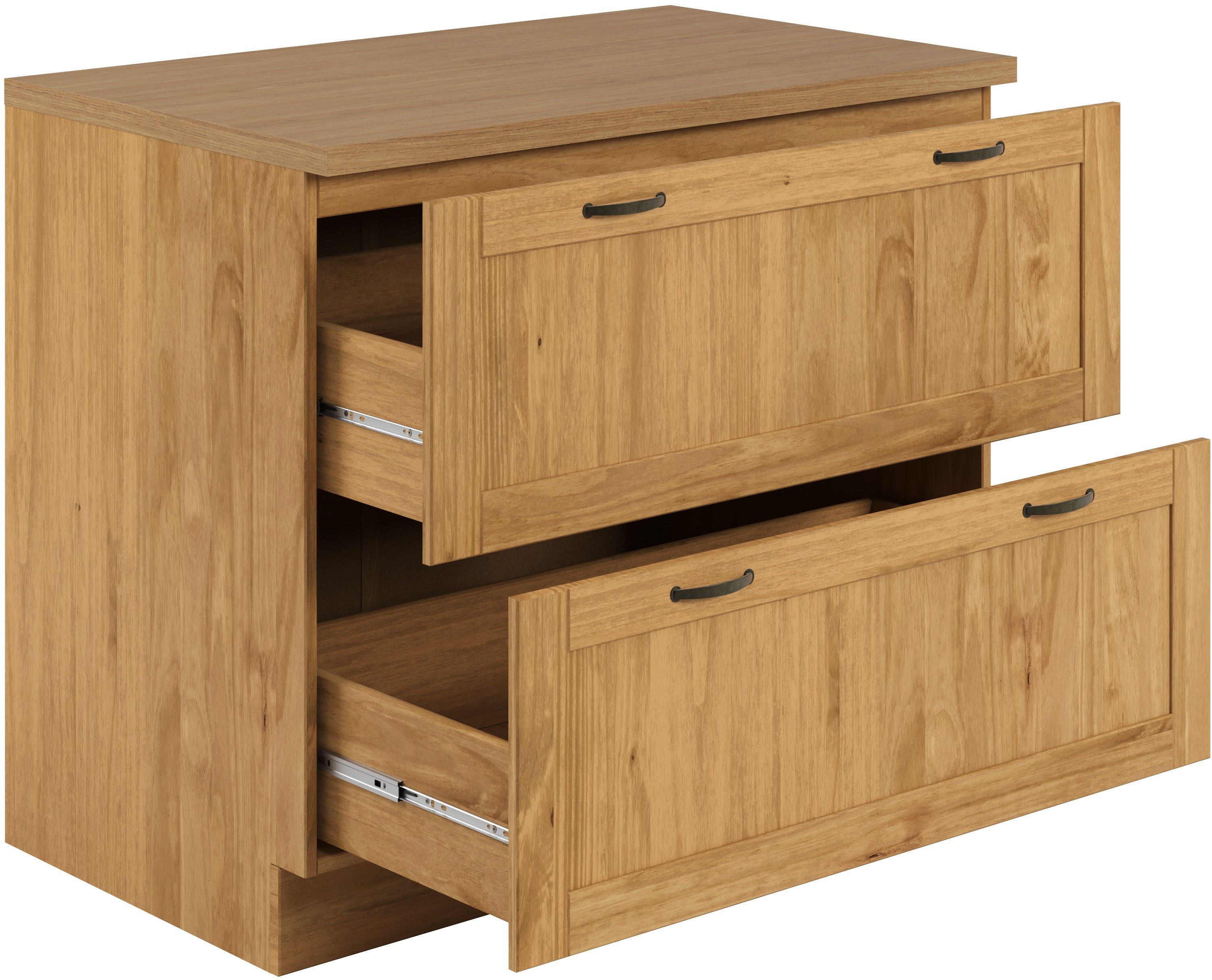 Home affaire Unterschrank Teramo Breite 100 cm, 2 Schubkästen