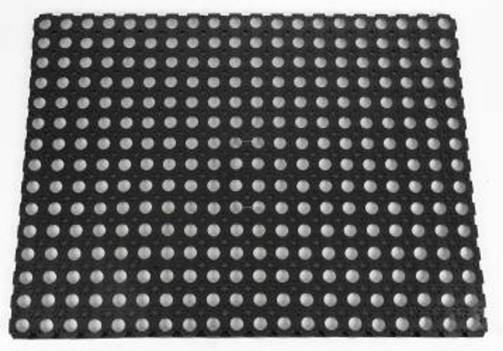 BURI Fußmatte Gummi Fußmatte Abtreter Türvorleger Schmutzfang Erde Dreck Schuhe