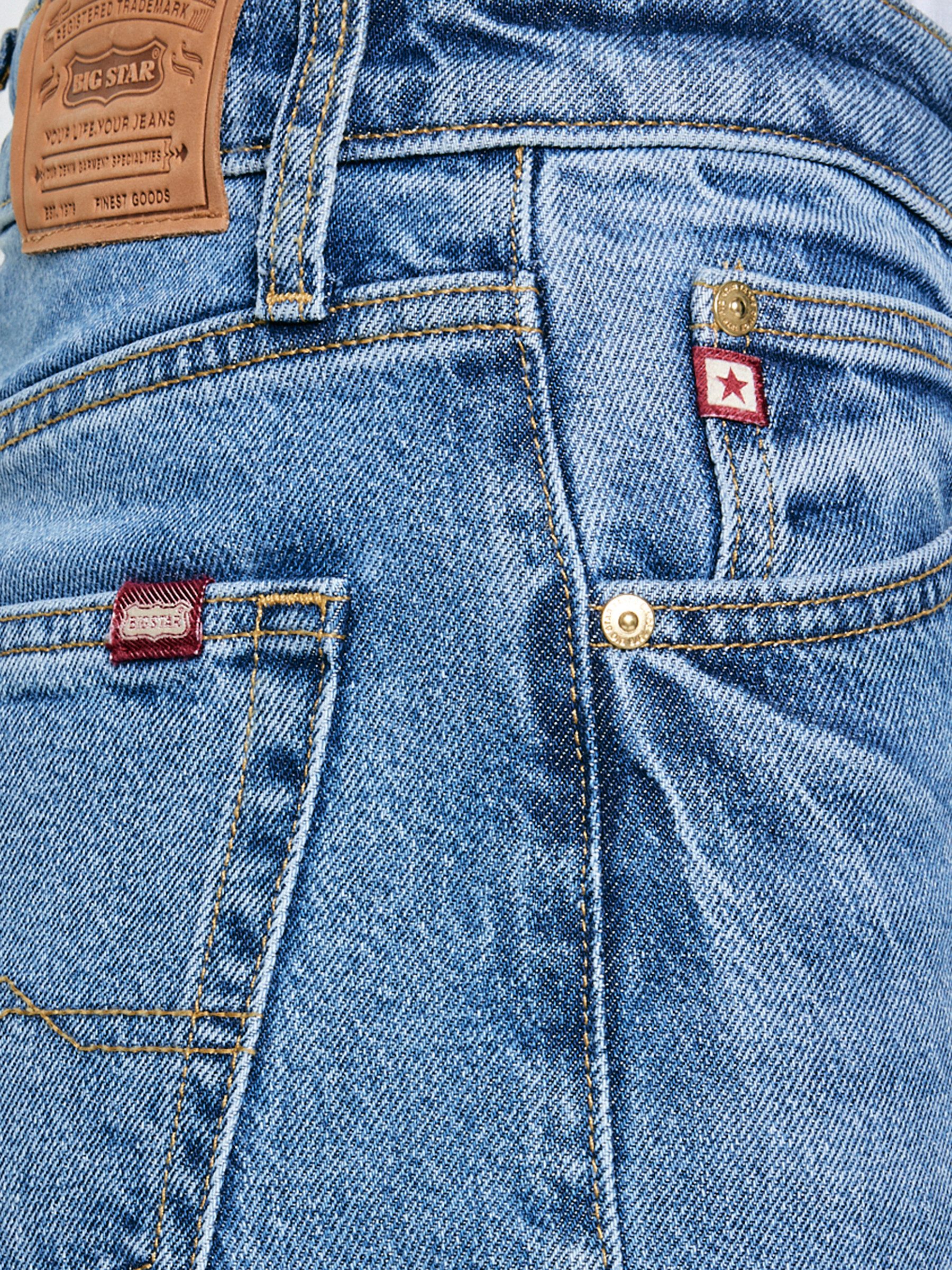 BIG STAR Straight-Jeans CHARLOTTE hohe Leibhöhe