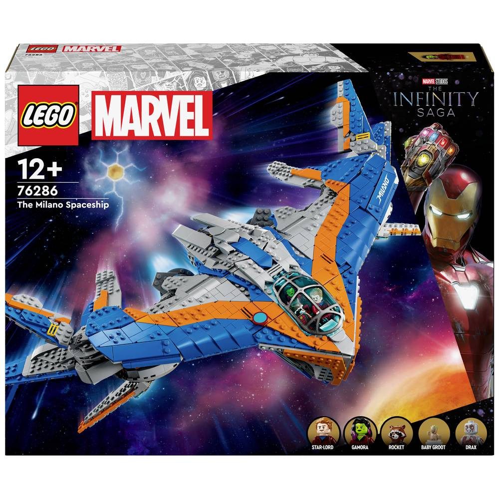 LEGO® MARVEL SUPER HEROES Guardians of the Galaxy: Die Milano 76286 Konstruktionsspielsteine