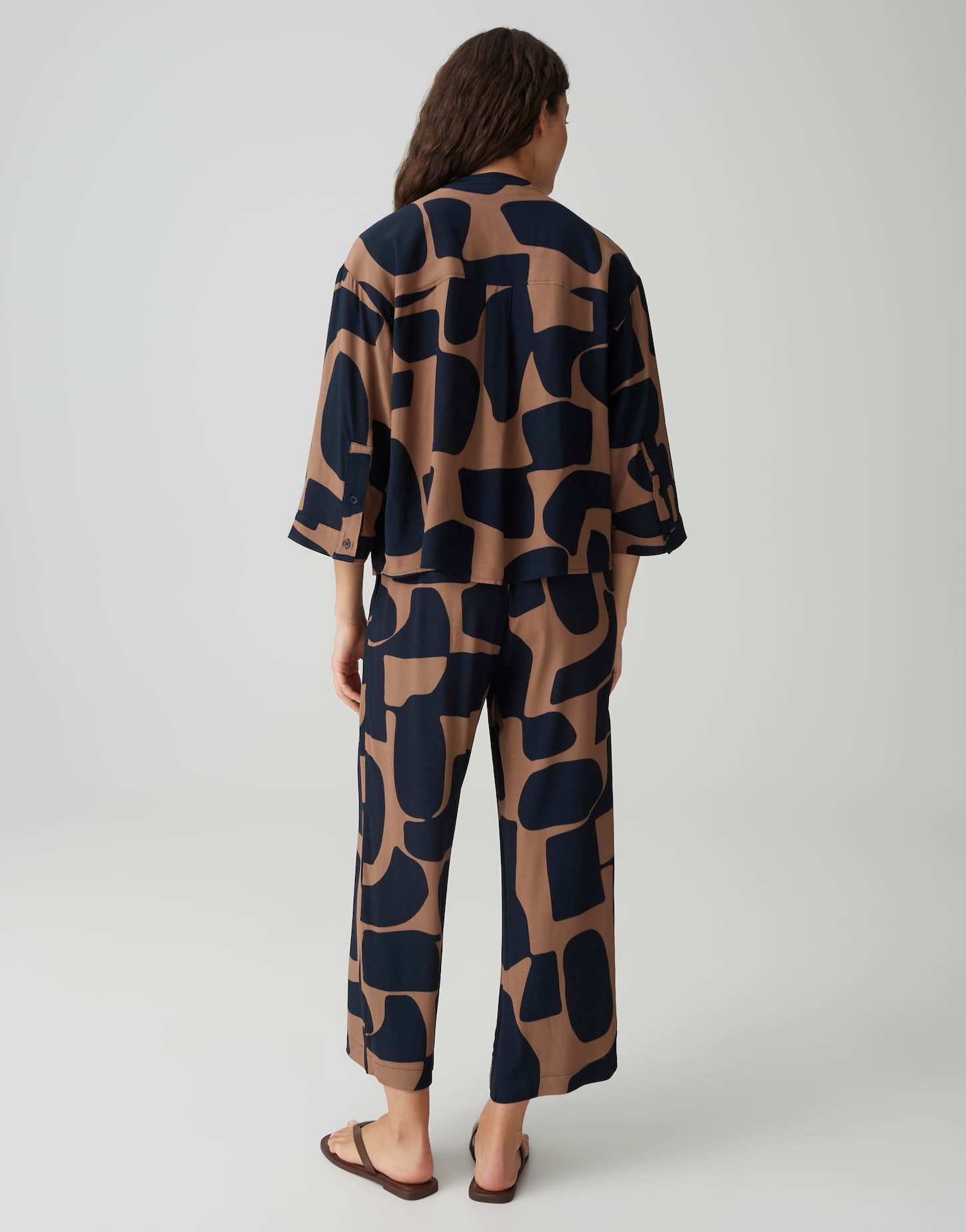 OPUS PANTS Schlupfhose Malotta echo Praktische Taschen runden den entspannten Look ab