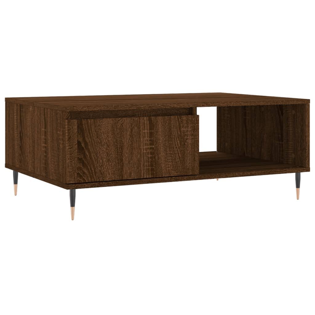 vidaXL Couchtisch Couchtisch Braun Eichen-Optik 90x60x35 günstig online kaufen