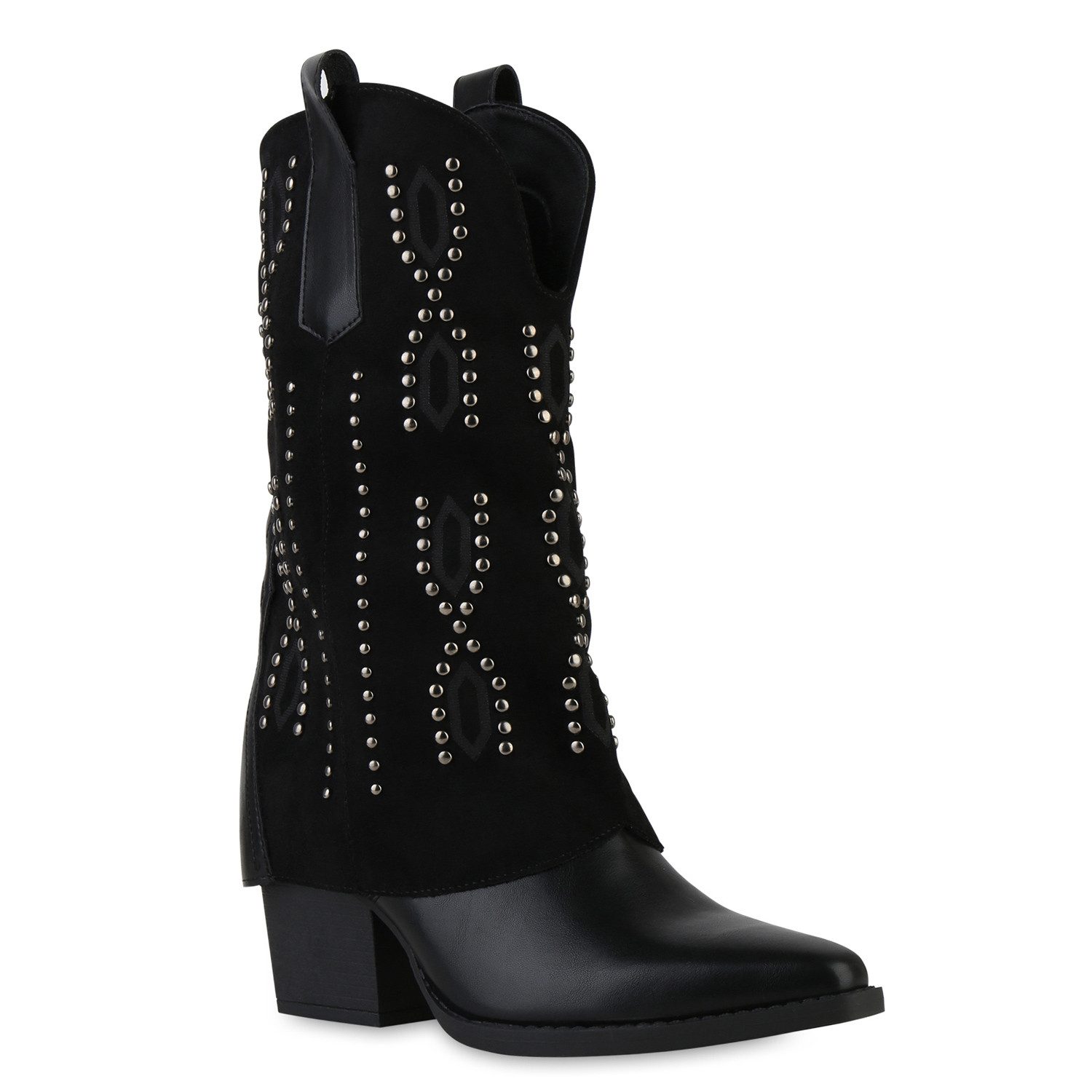 VAN HILL 841521 Cowboystiefel Schuhe günstig online kaufen